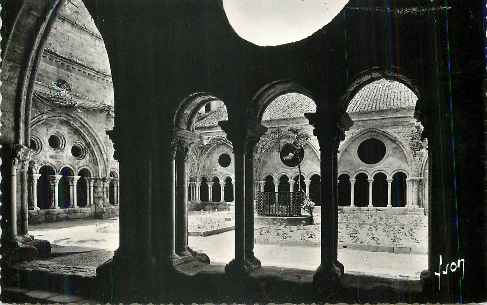 CPM Narbonne (aude) abbaye de fontfroide xii xiii s cloitre