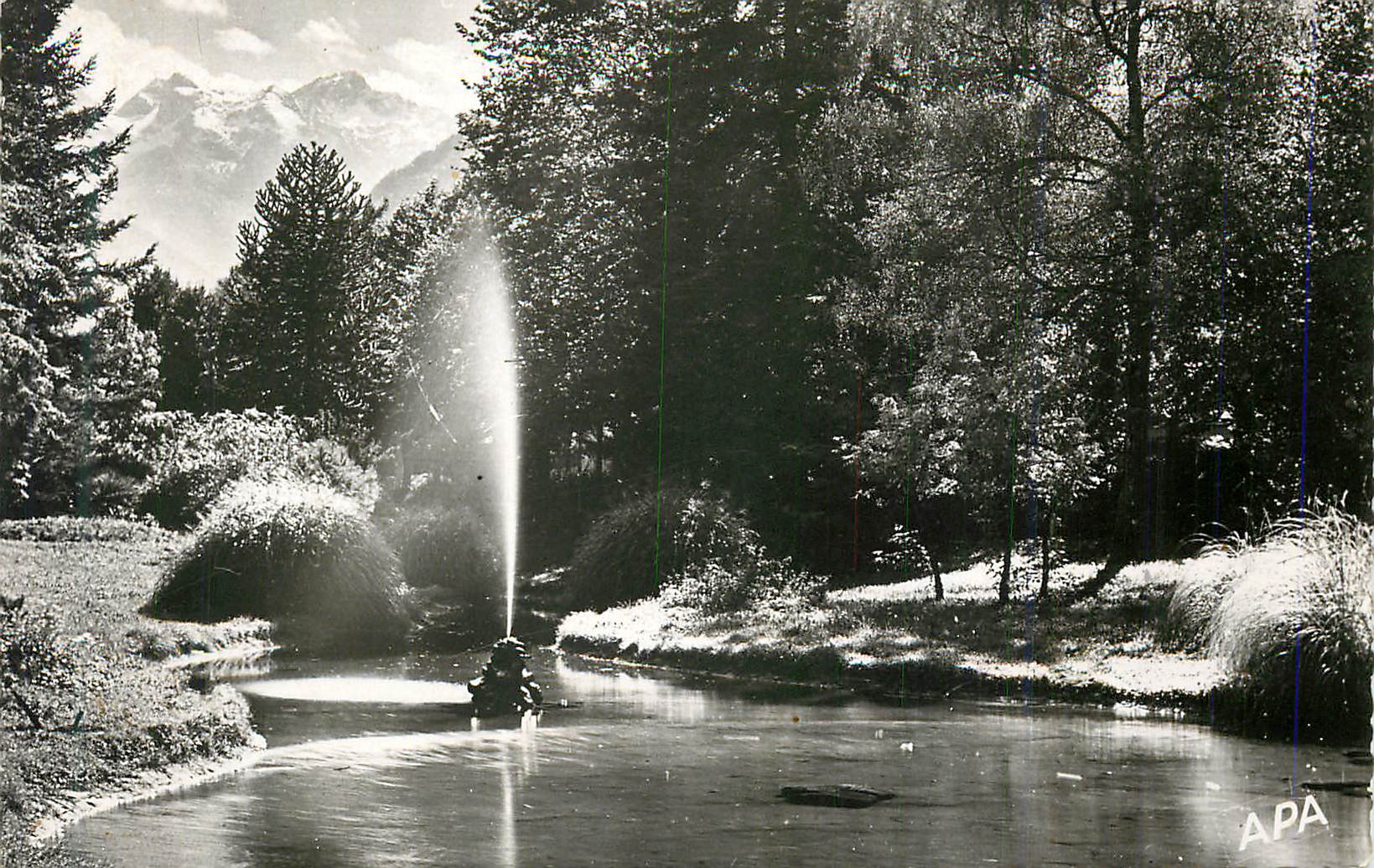 CPM Luchon superbagneres (hte gne) le parc du casino