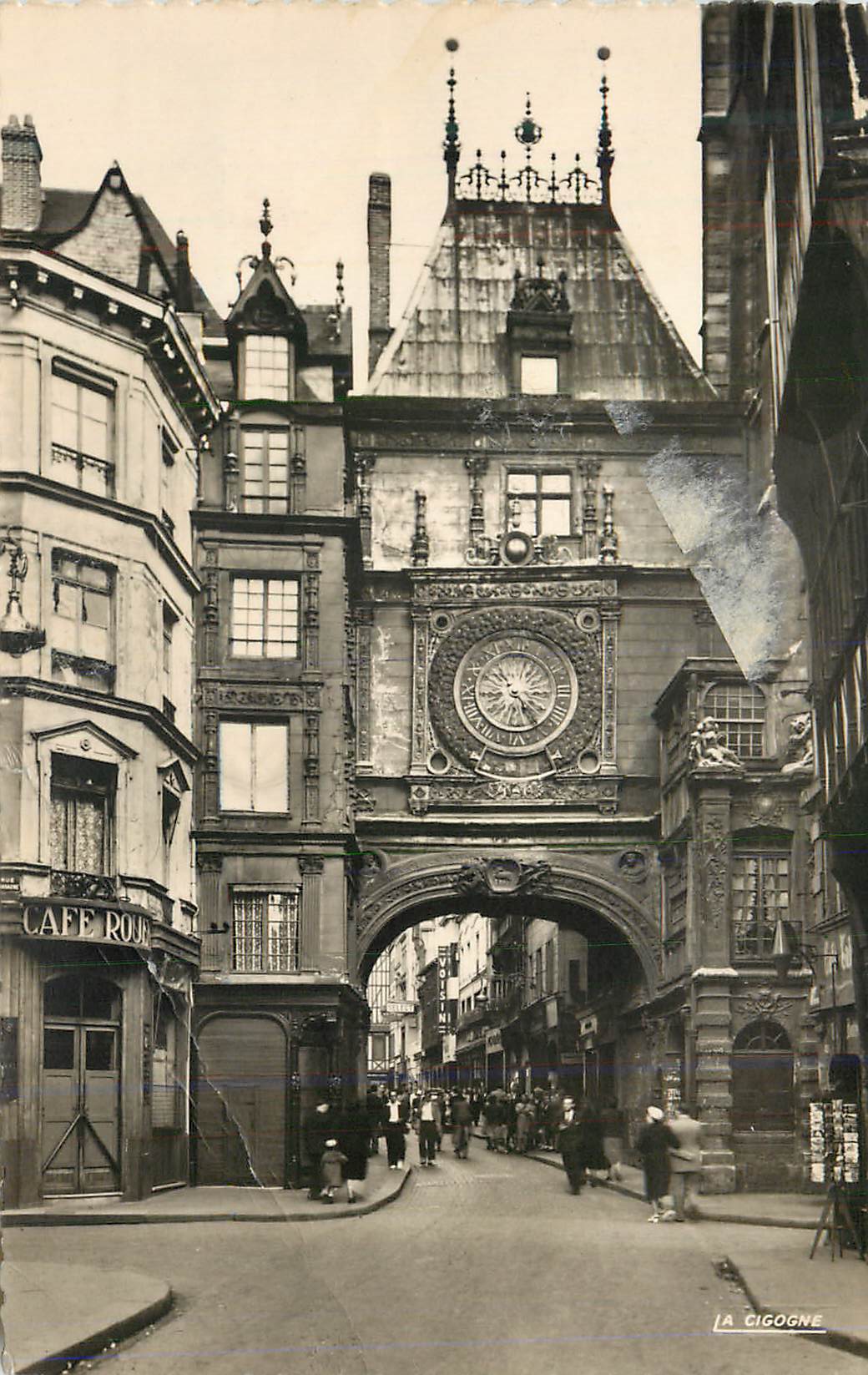 CPM Rouen (seine maritime) la grosse horloge