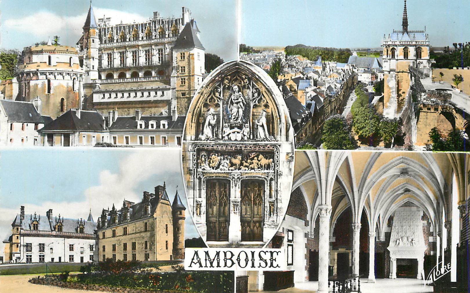 CPM Amboise (indre et loire) les merveilles du val de loire