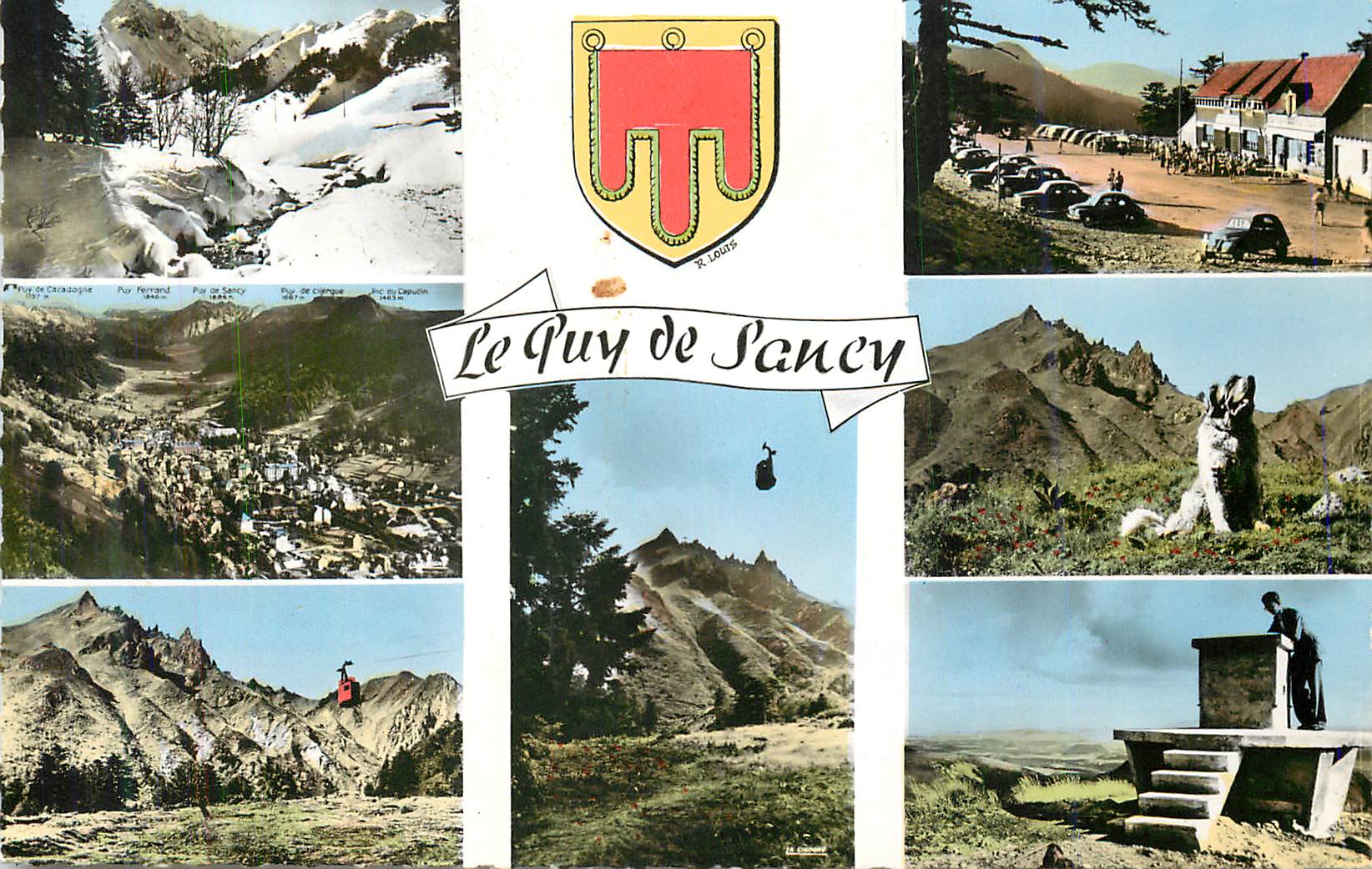 CPM Le puy de sancy (1886 m) sancy en hiver vue gle du mont dore