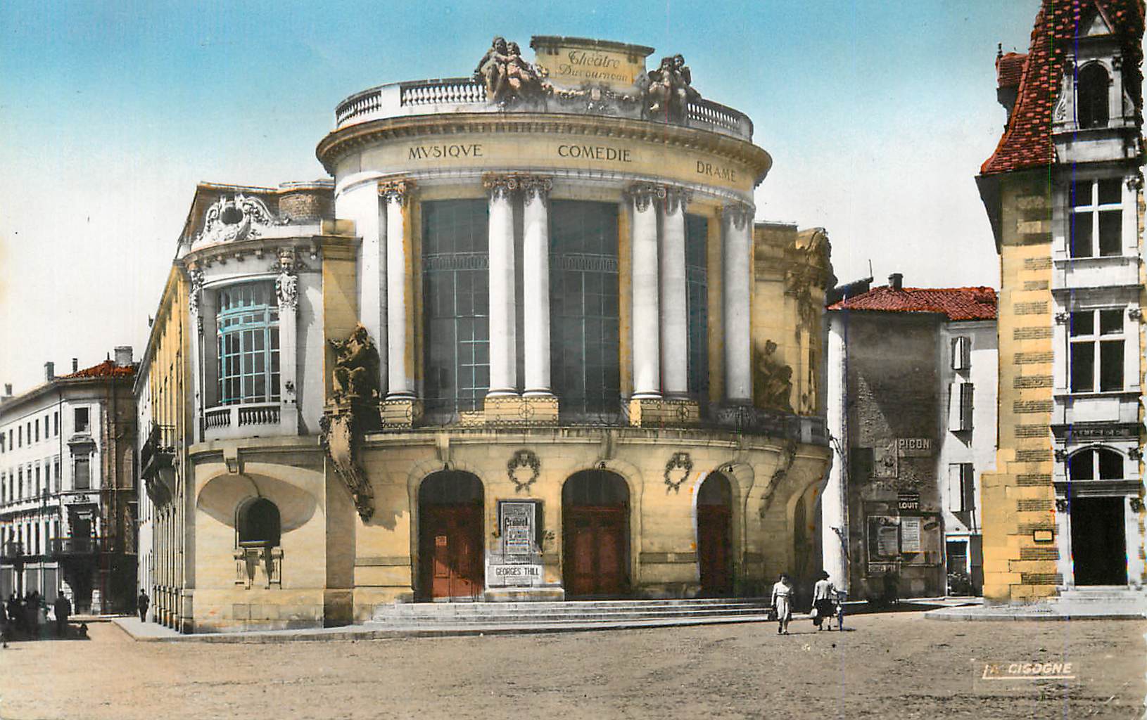 CPM Agen (lot et garonne) le theatre
