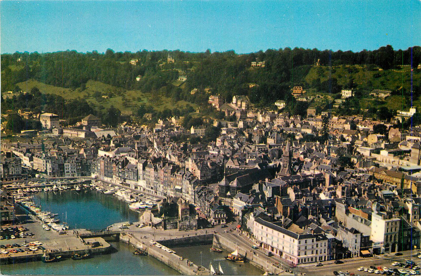 Saint-Malo — Luftbild des Hafens und des alten Viertels — Verlag nicht sichtbar