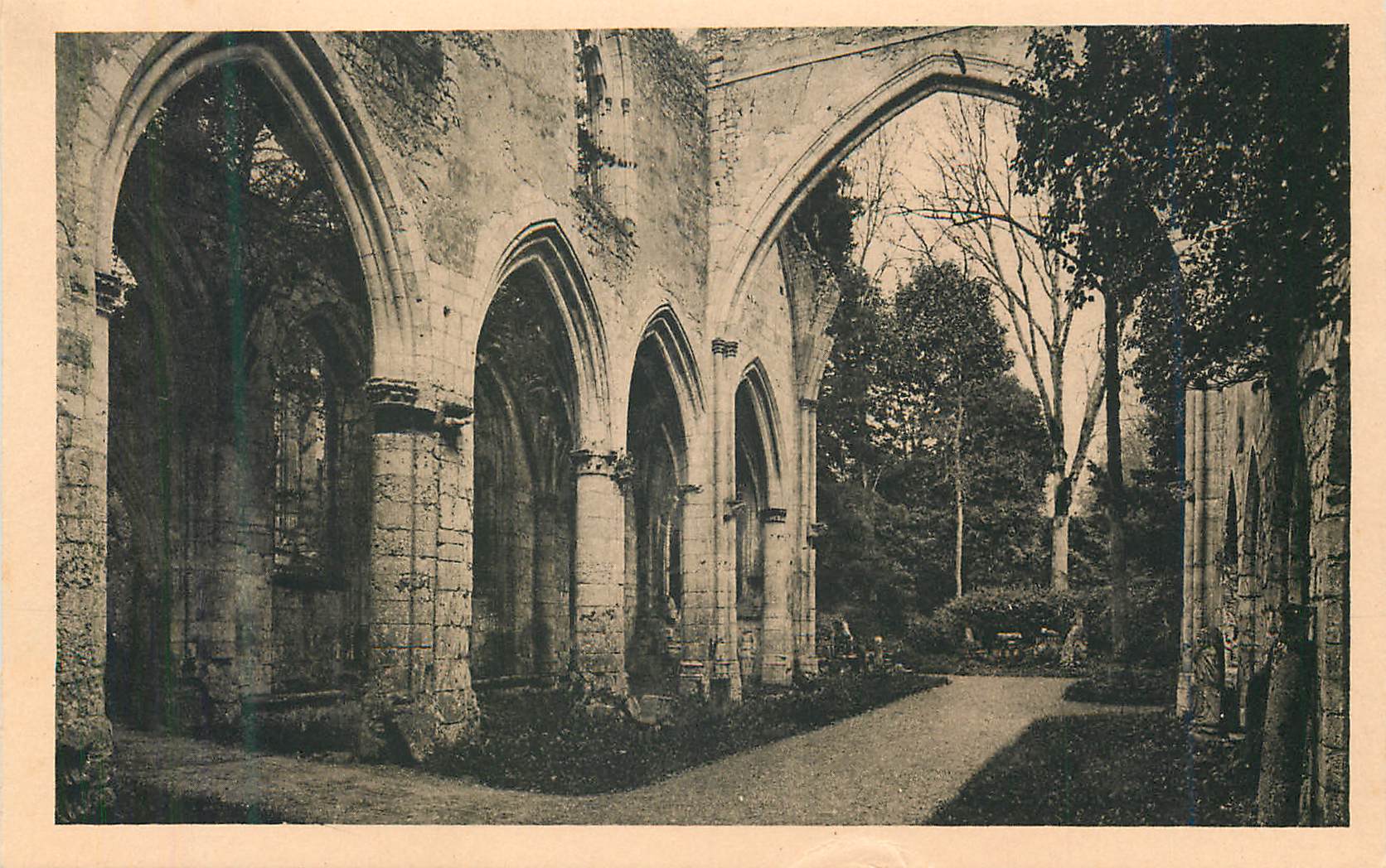 CPA Ancienne abbaye de jumieges nd