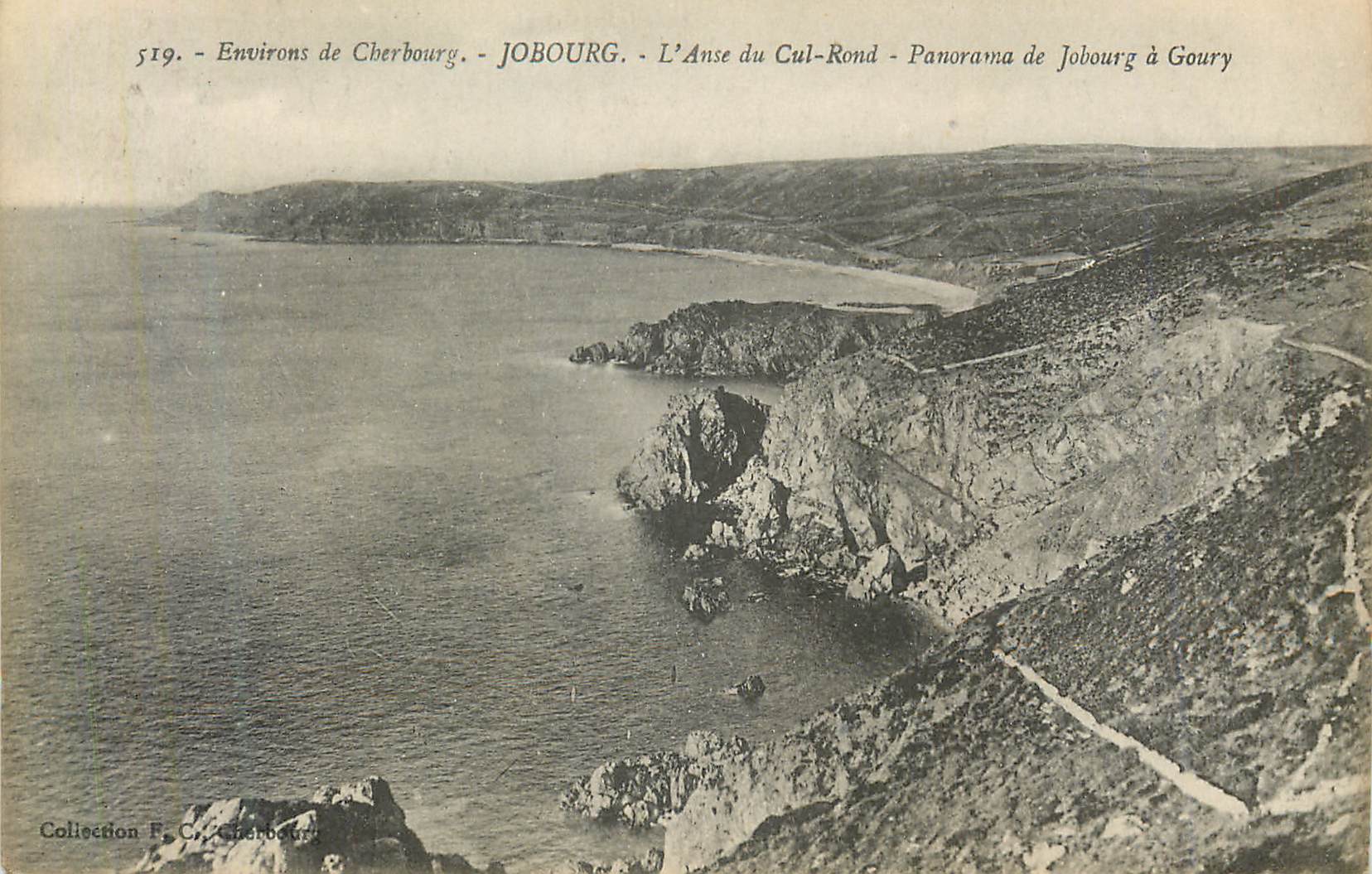 L'Anse du Cul-Rond - Panorama de Jobourg à Goury - Environs de Cherbourg