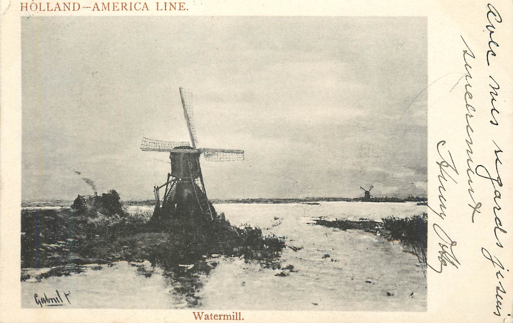 CPA Holland america line watermill