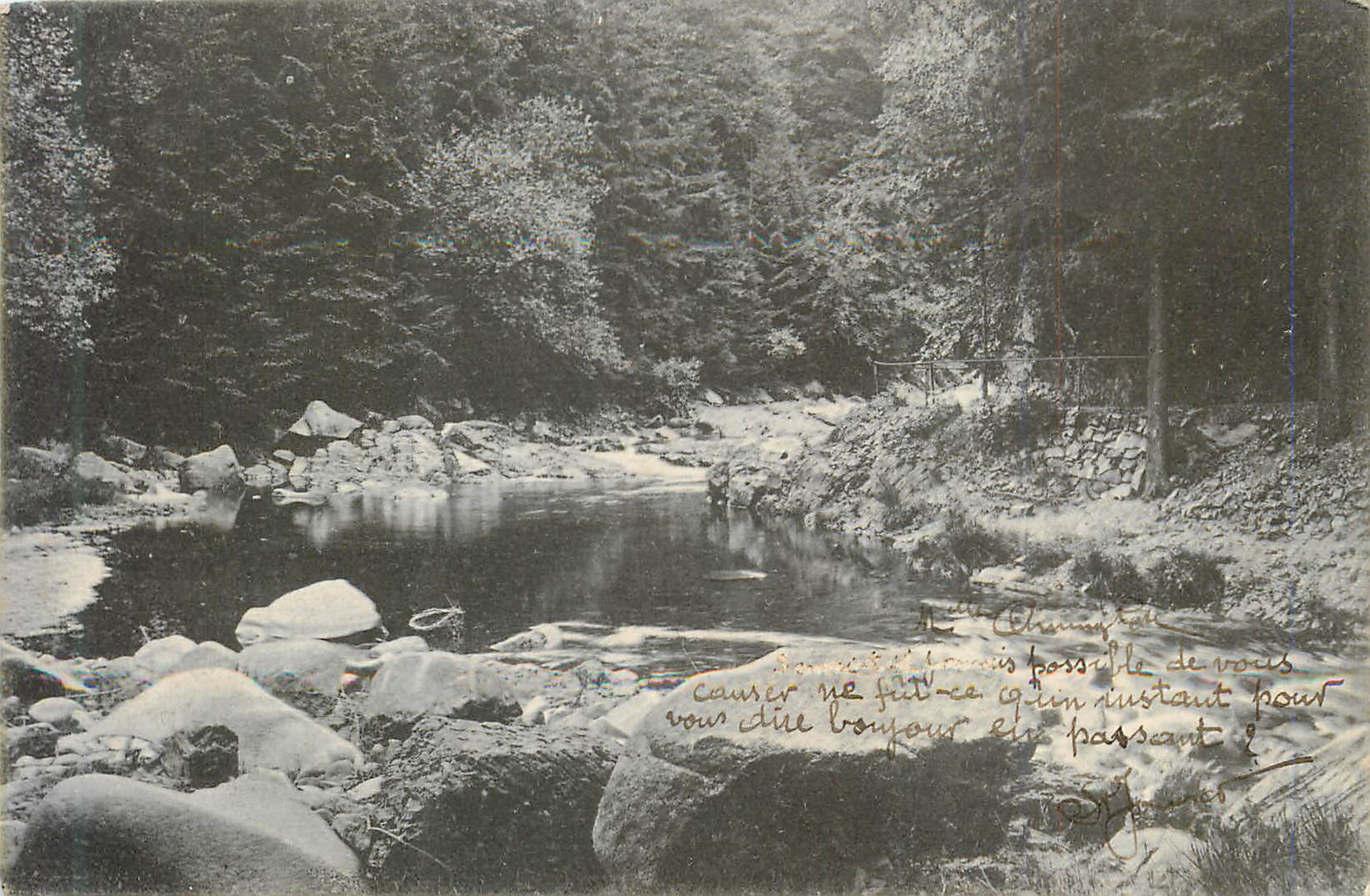 CPA Cours d'eau
