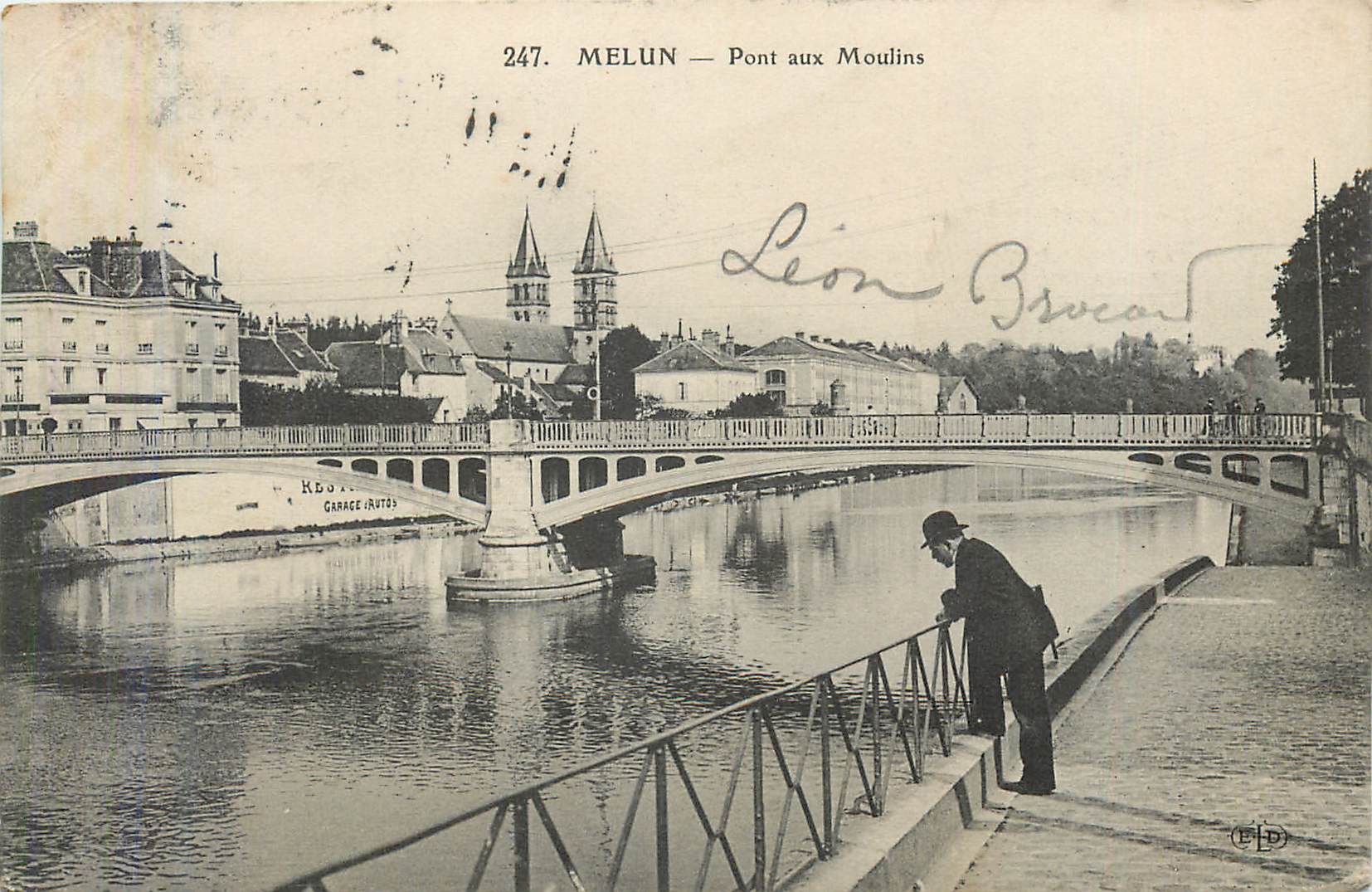 CPA Melun pont aux moulins