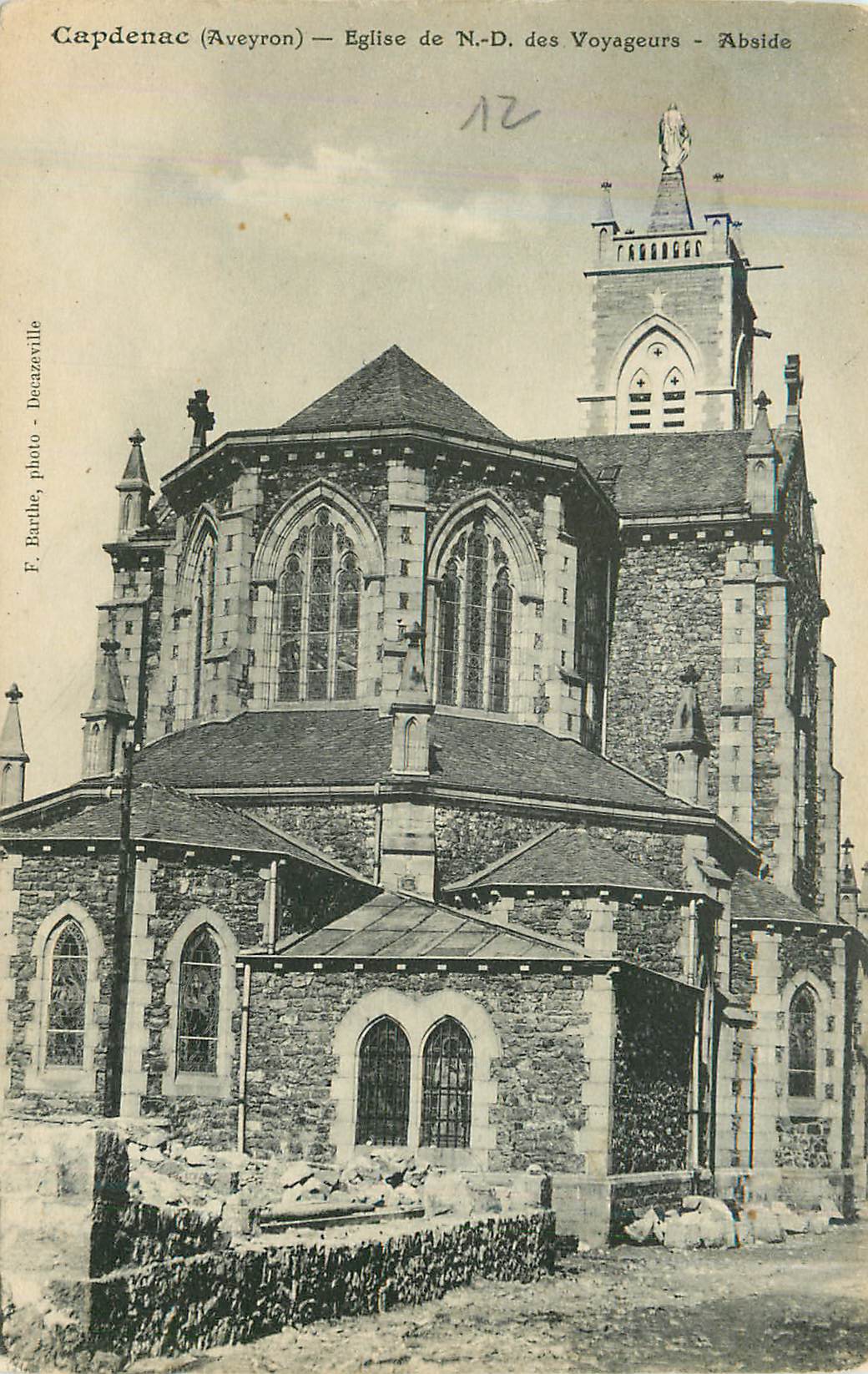 Capdenac (Aveyron) — Église N.-D. des Voyageurs — Abside
