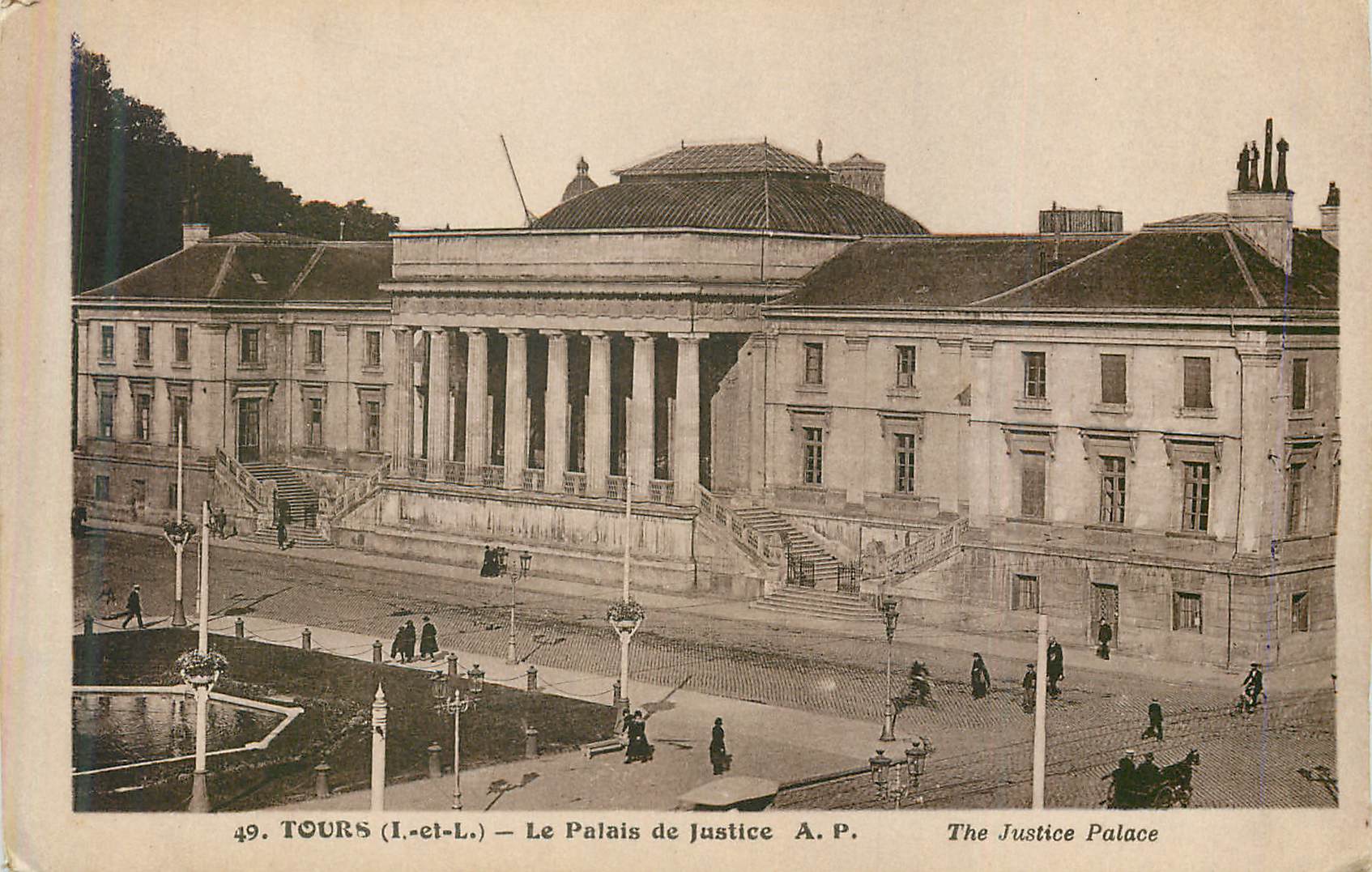 CPA Tours (i et l) le palais de justice