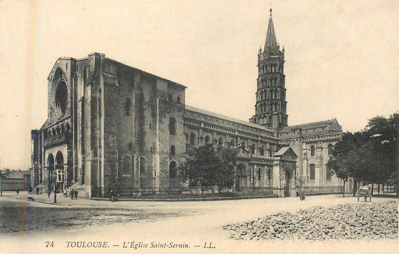 CPA toulouse l eglise saint sernin