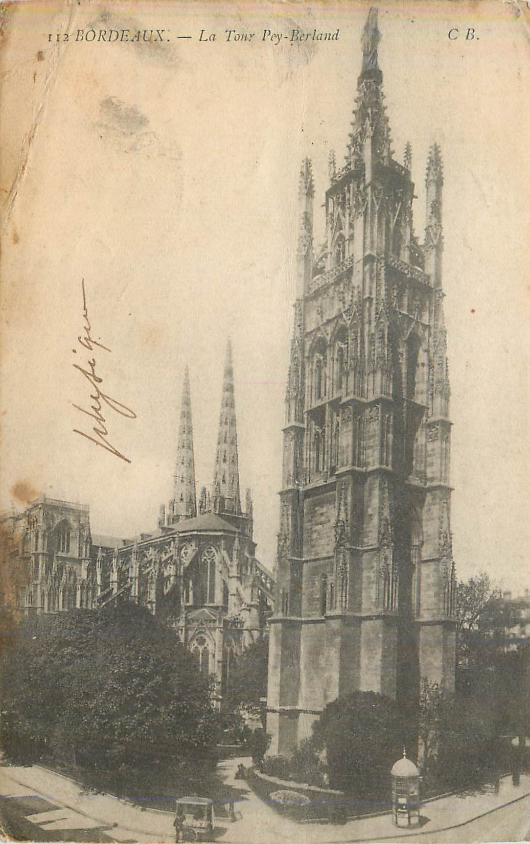 Bordeaux — La Tony Pey-Berland — C.B. 112
