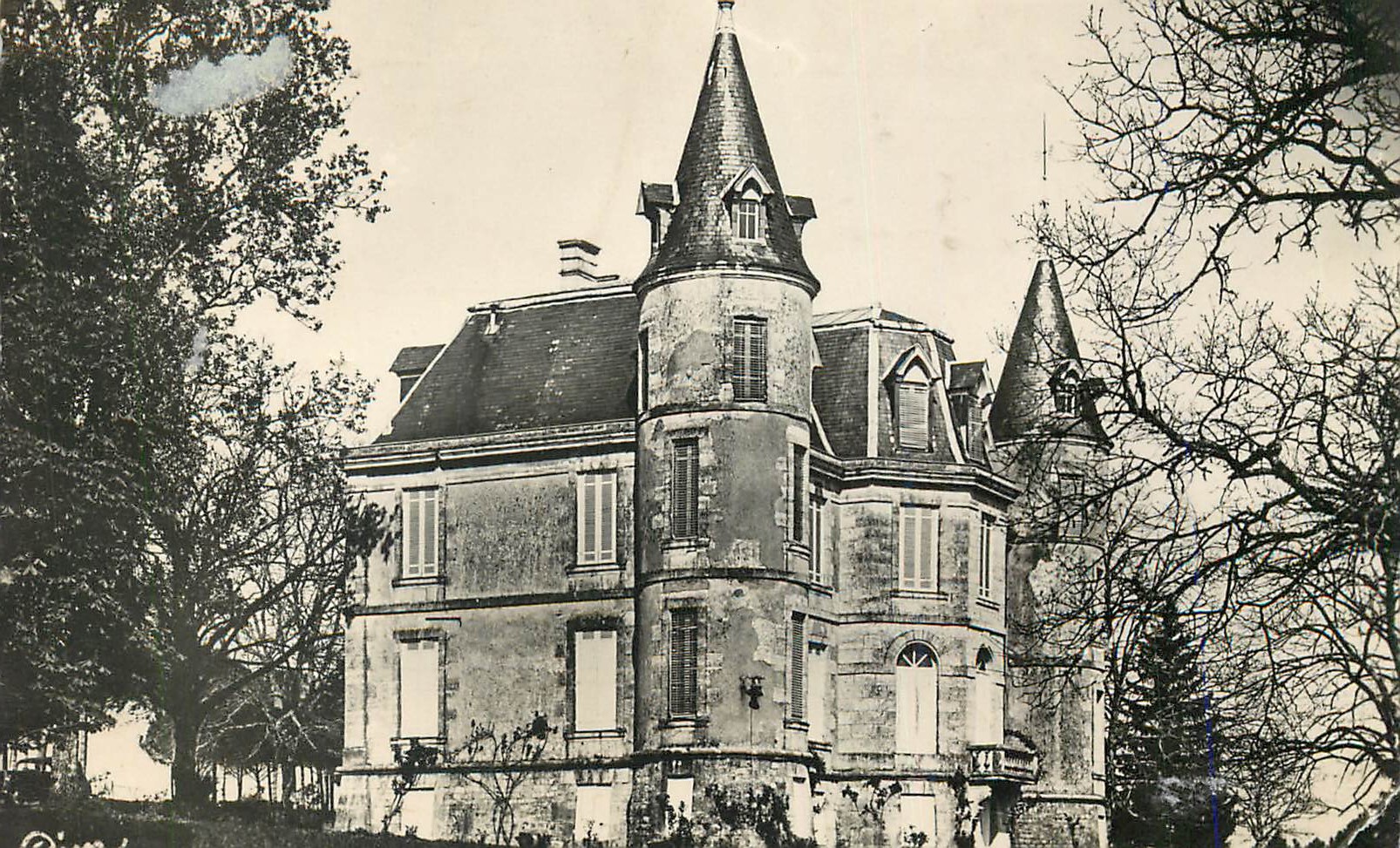CPM Casteljaloux (lot et garonne) chateau de bauziac