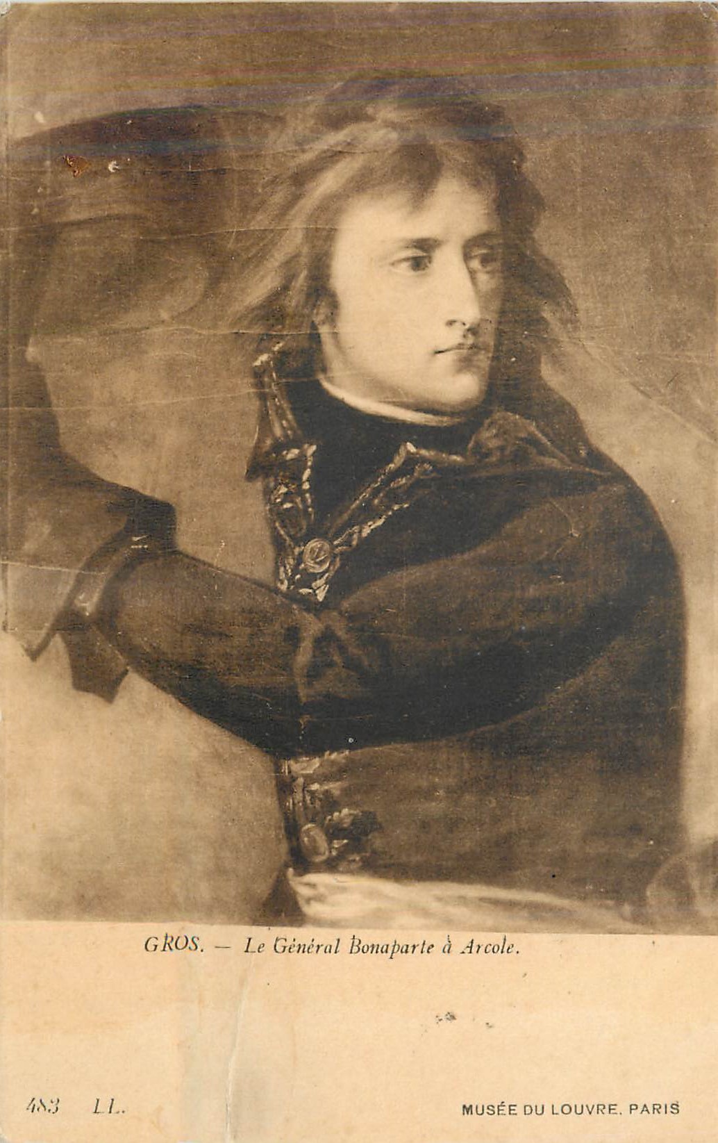 CPA Gros le general bonaparte a arcole Napoleon 1er