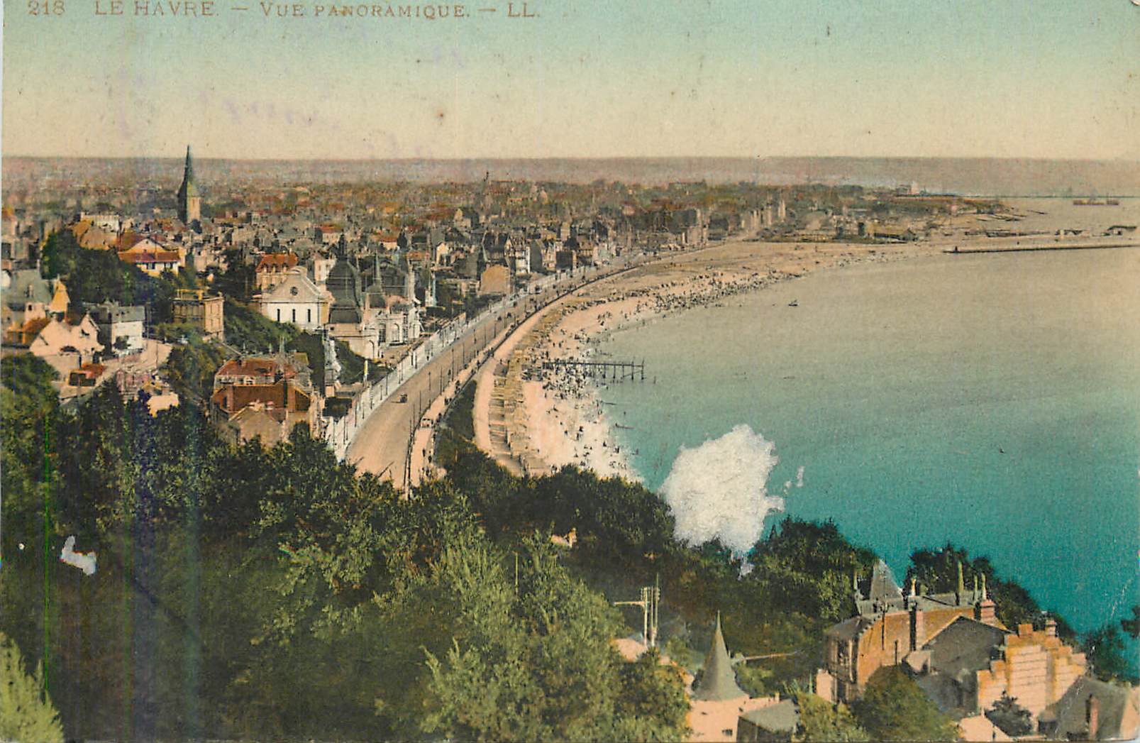 CPA Le havre vue panoramique
