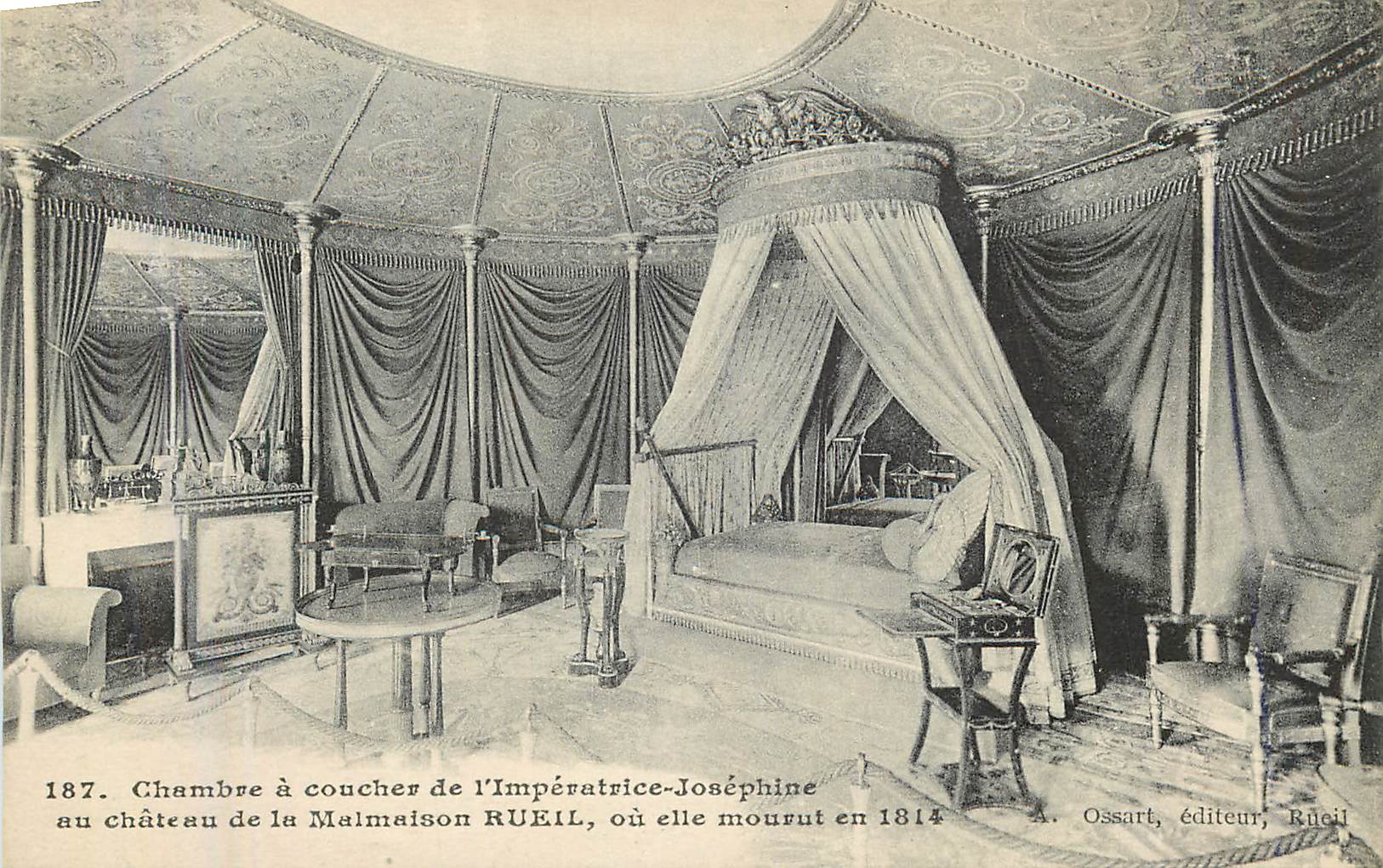 CPA Chambre a coucher de l imperatrice josephine