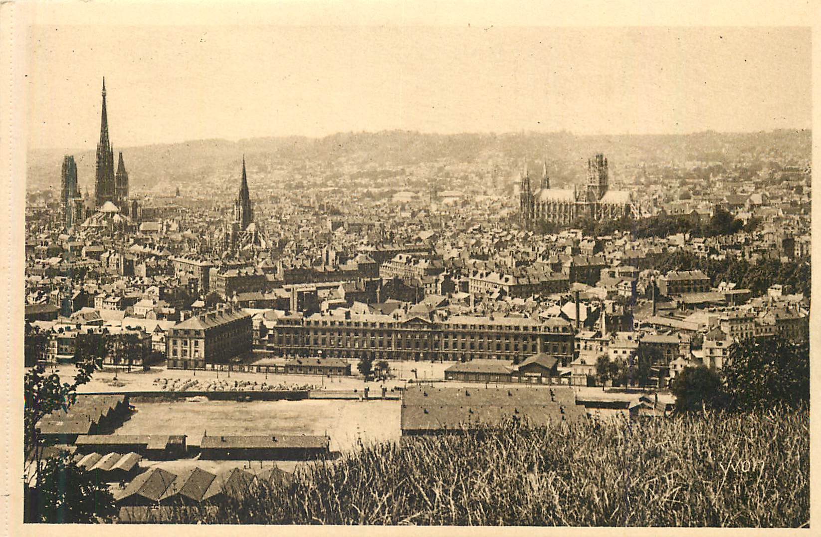 CPA Rouen (seine inferieure) vue generale