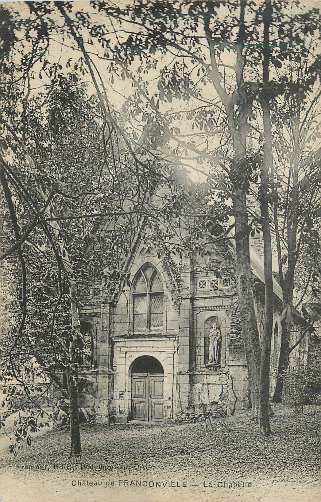 CPA Chateau de franconvilles la chapelle