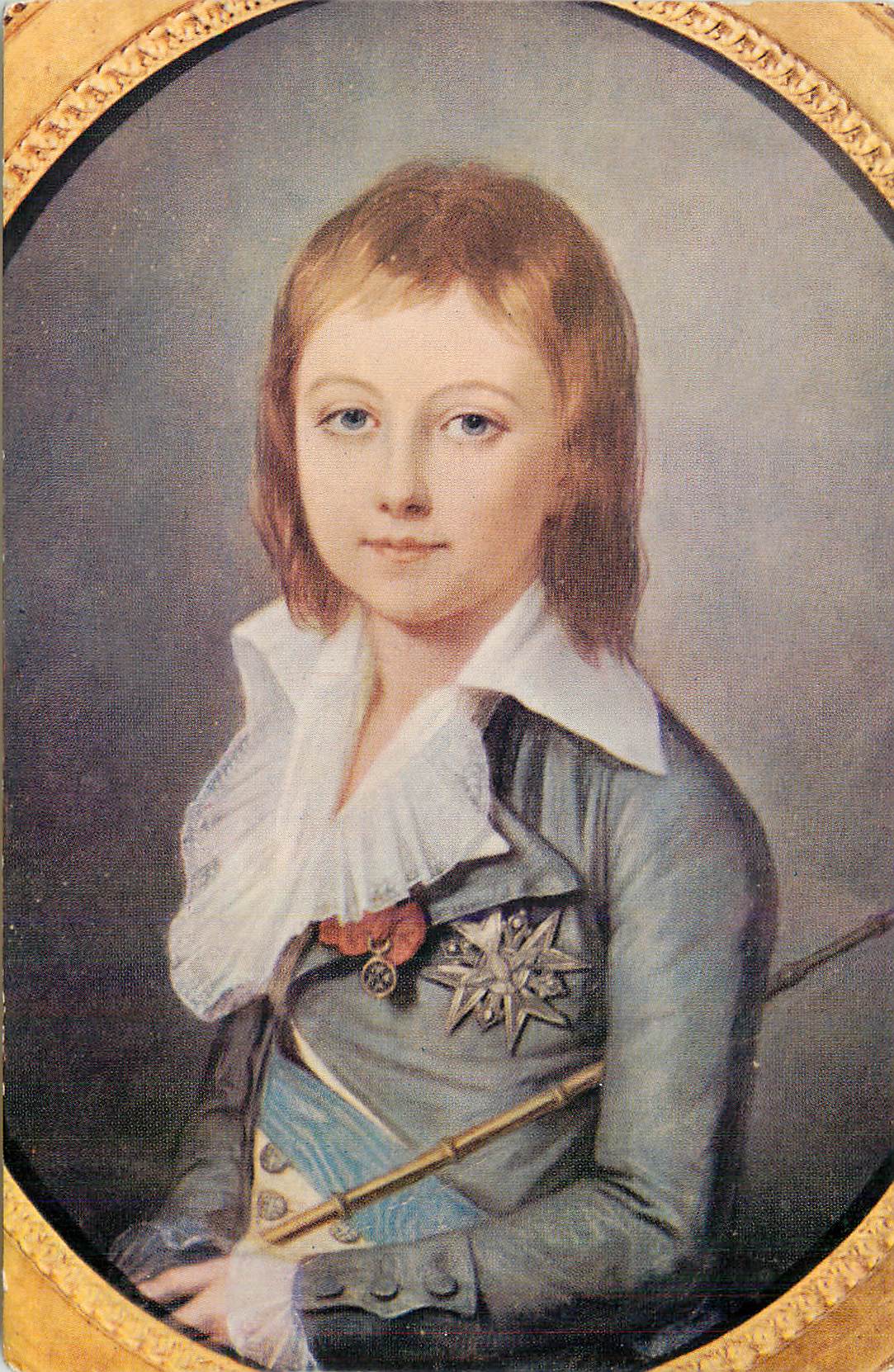 CPA Kucharski alexandra ecole polonaise portrait de louis xvii versailles chateau