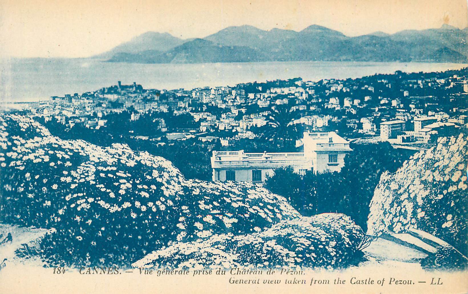 CANNES — Vue générale prise du Château de Pézou — LL, n° 184