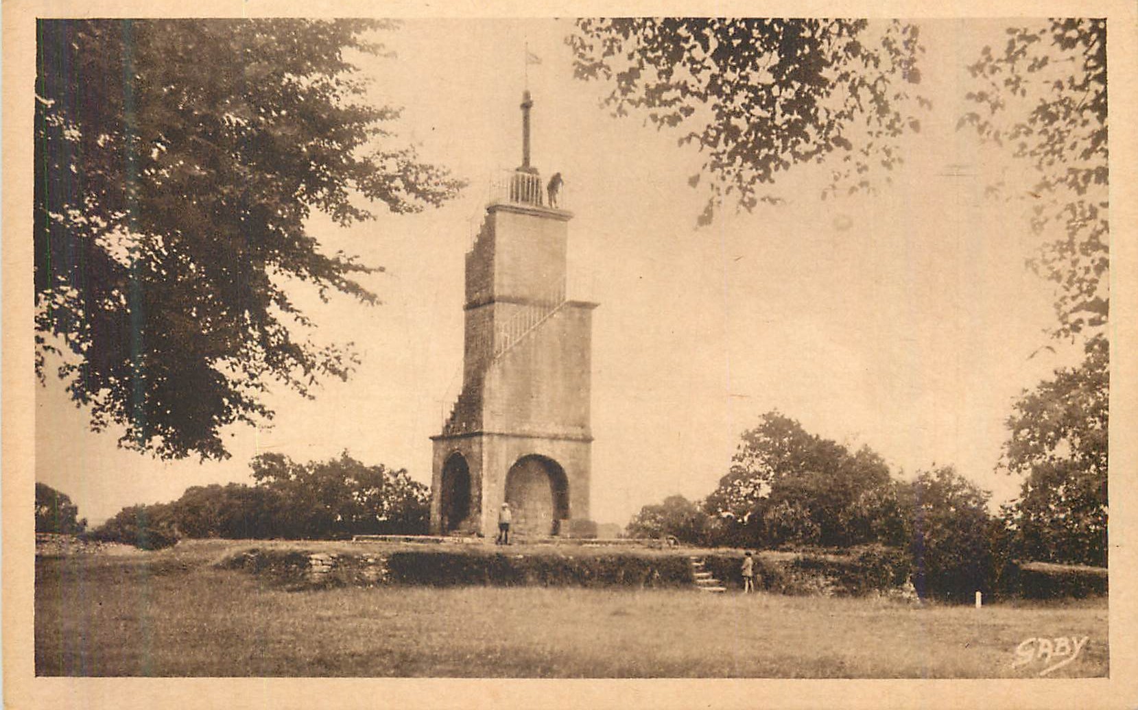 CPM Auray (morbihan) le belvedera du losh