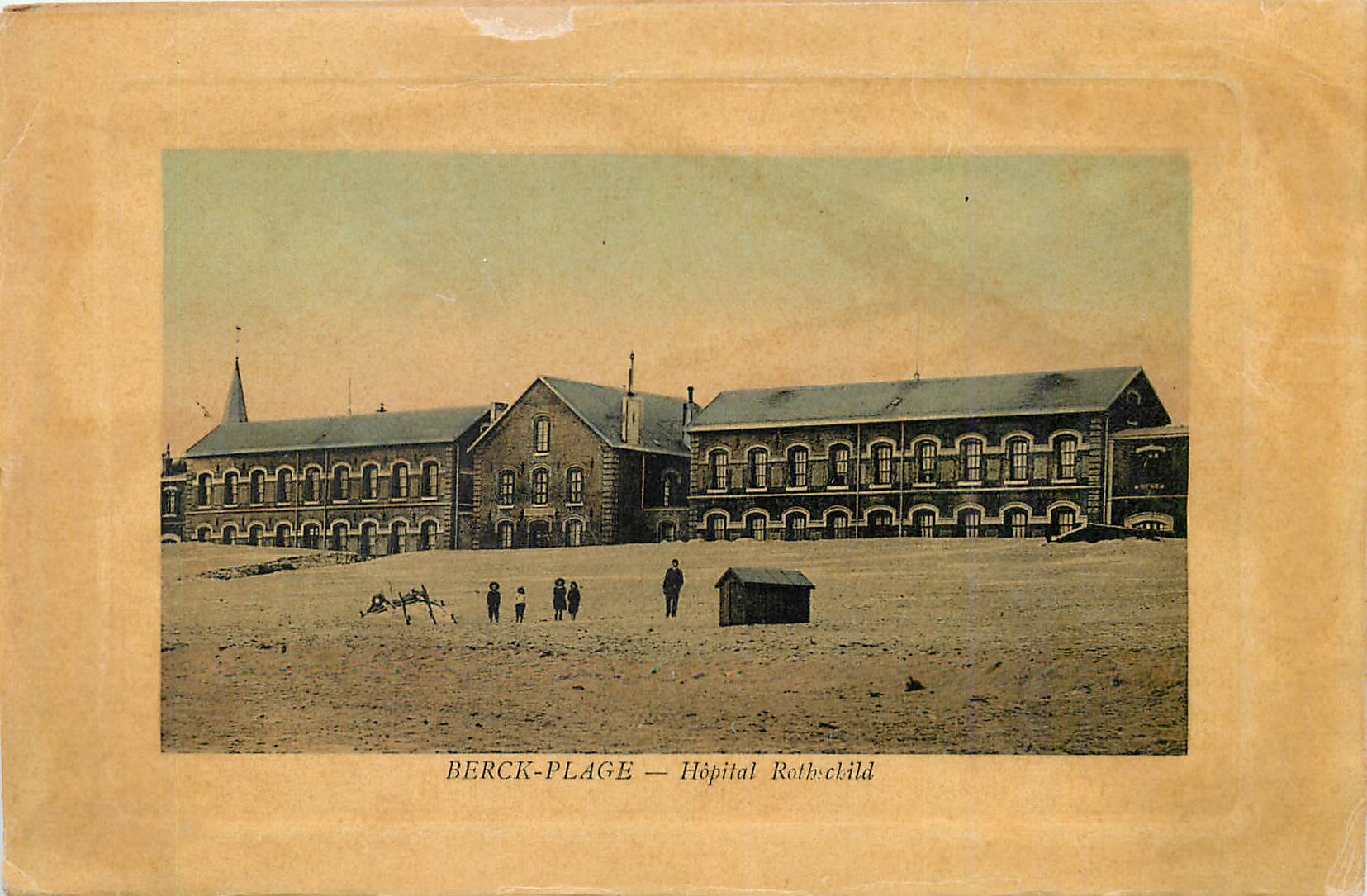 CPA Berck plage hopital rothchild