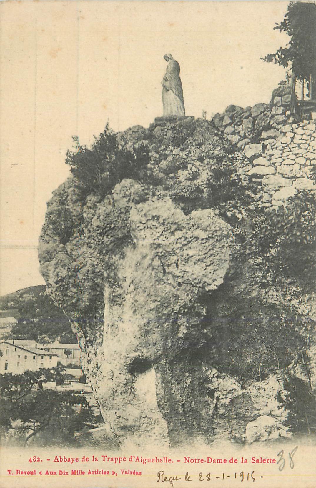 CPA Abbaye de la trappe d aiguebelle notre dame de la salette