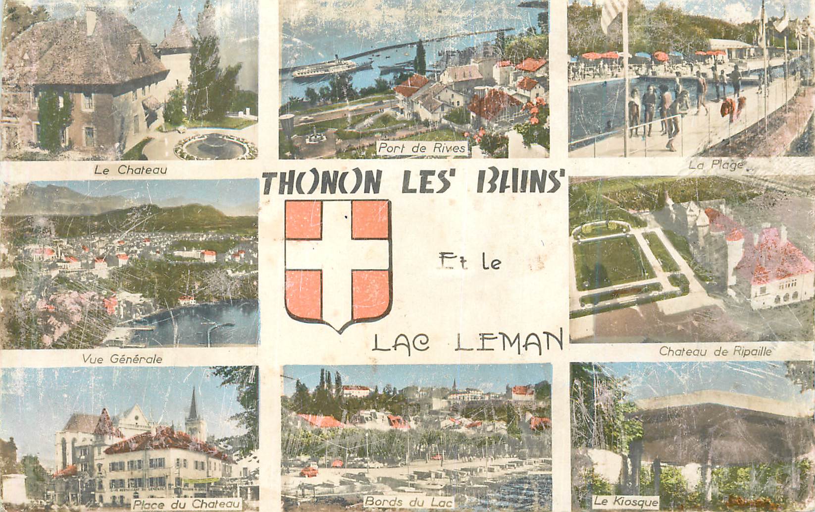 CPM Thonon les bains (haute savoie)