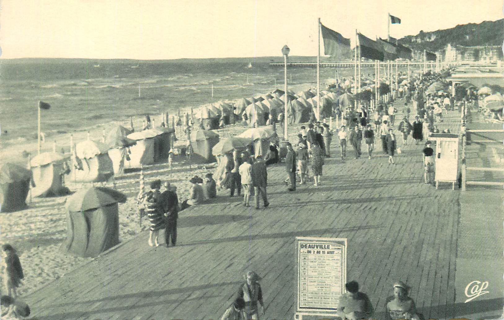 Deauville — Strandfestival — Verlag Cap, Seriennummer nicht sichtbar