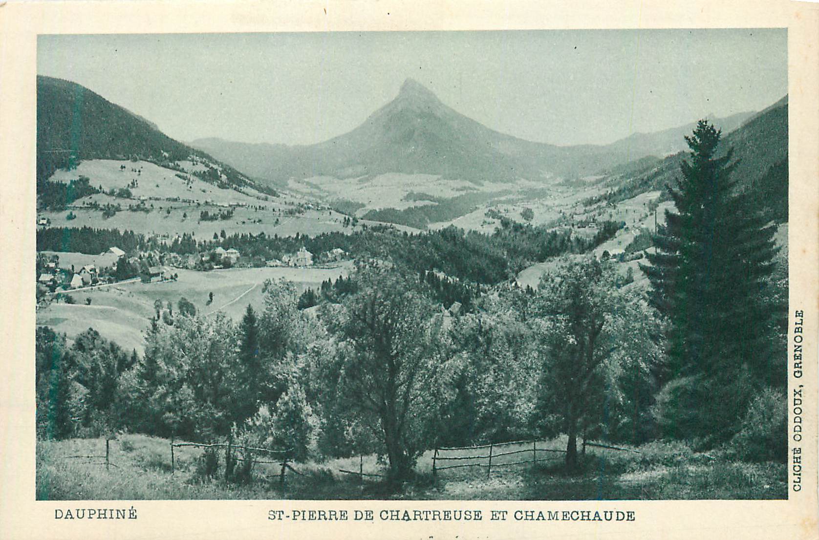 CPA Dauphine st pierre de chartreuse et chamechaude