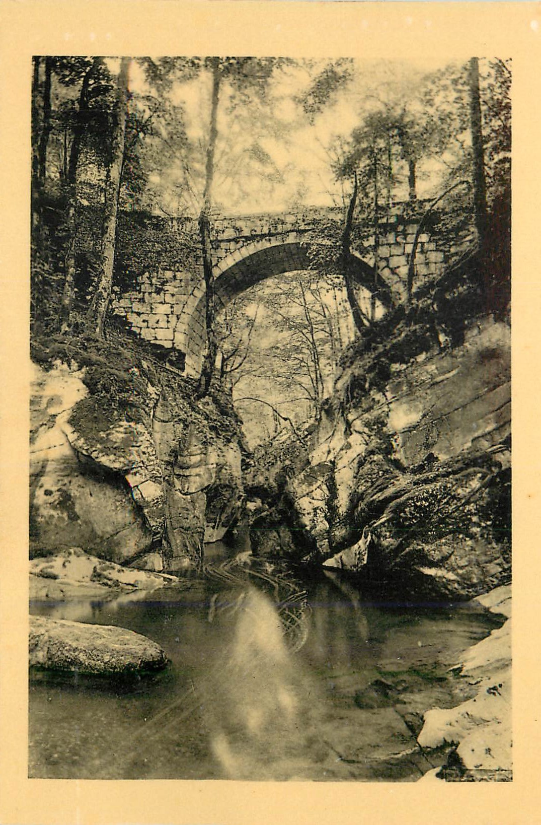 CPA Route de la grande chartreuse le pont perant