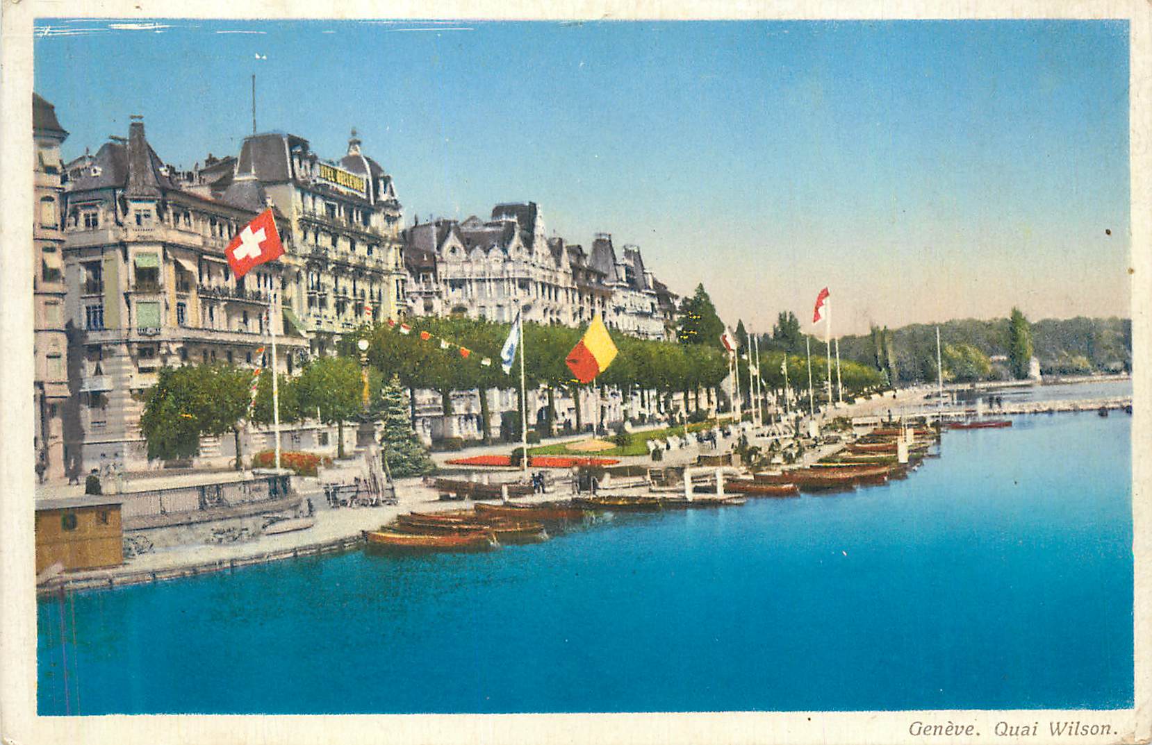 CPA Geneve Quai Wilson