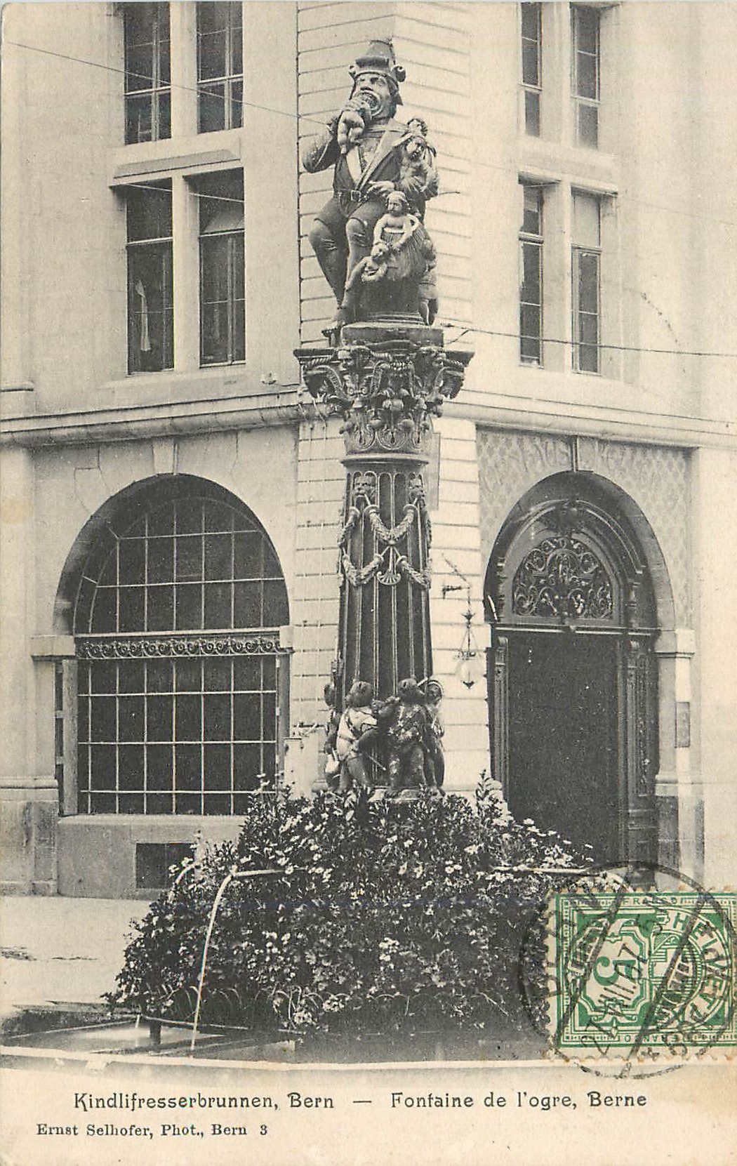 CPA Berne Fontaine de l orgre