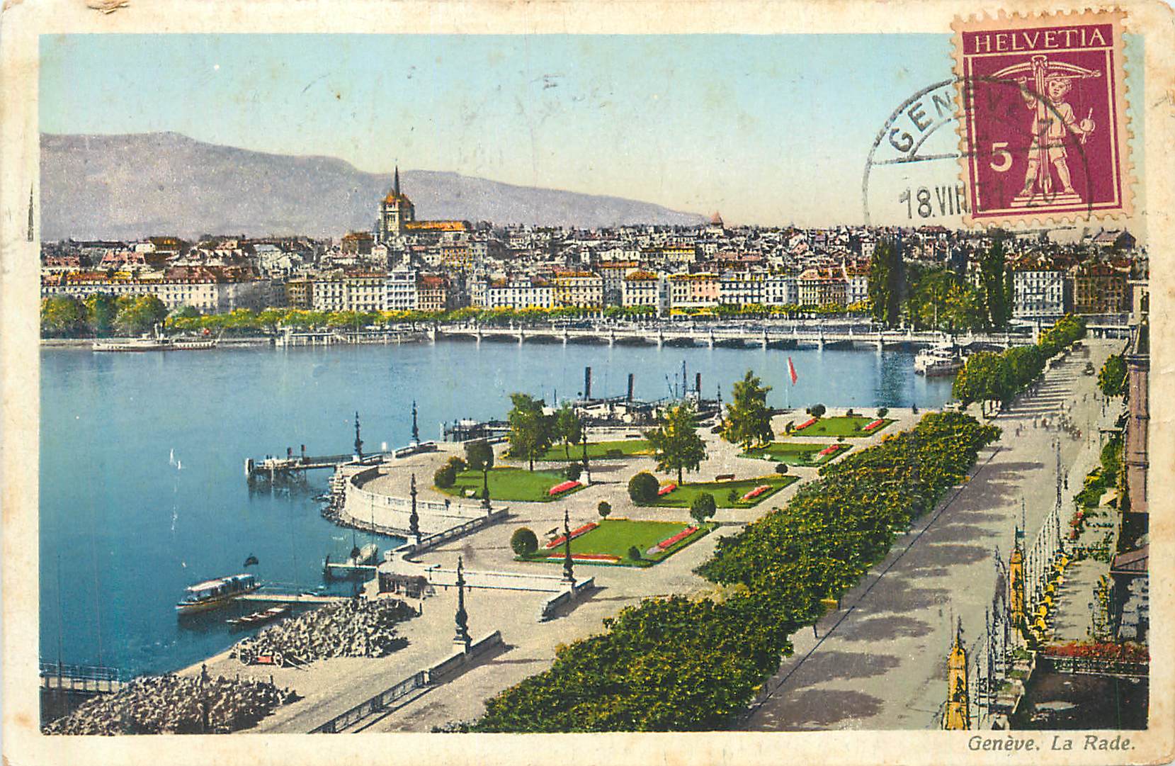 CPA Geneve La rade
