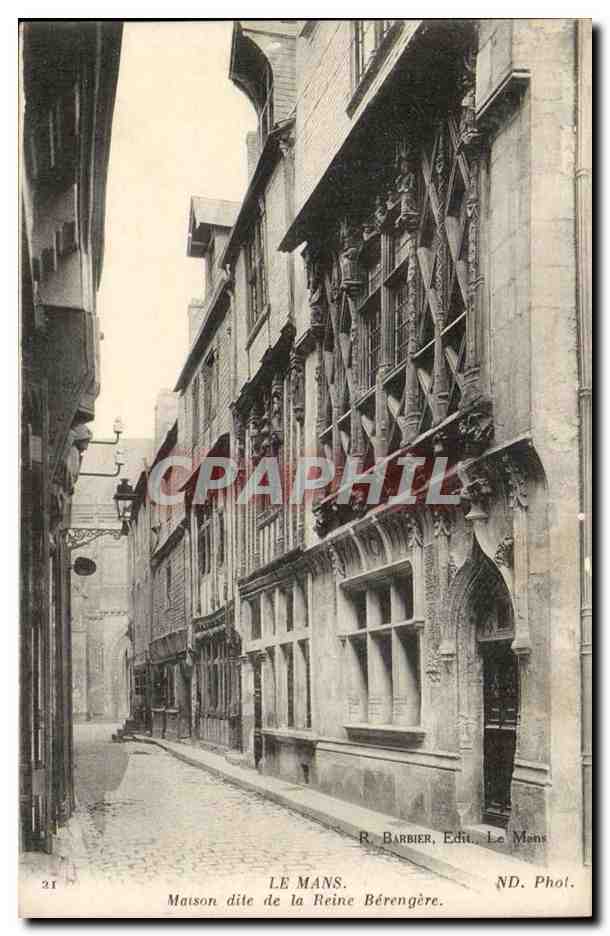 Le Mans CPA Maison dite de la Reine Berengere