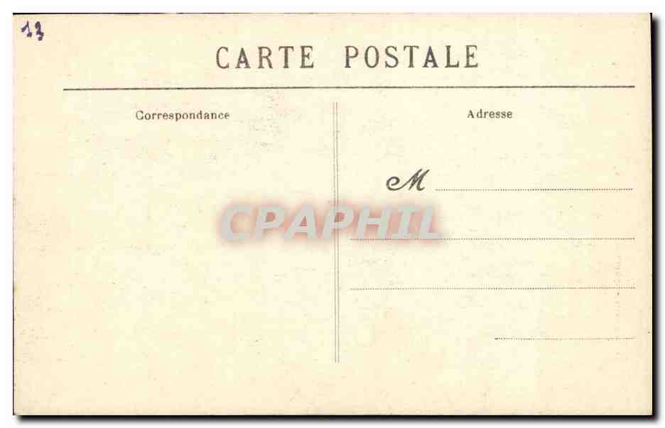 Le mans CPA La maison des deux amis Grande rue — Rückseite