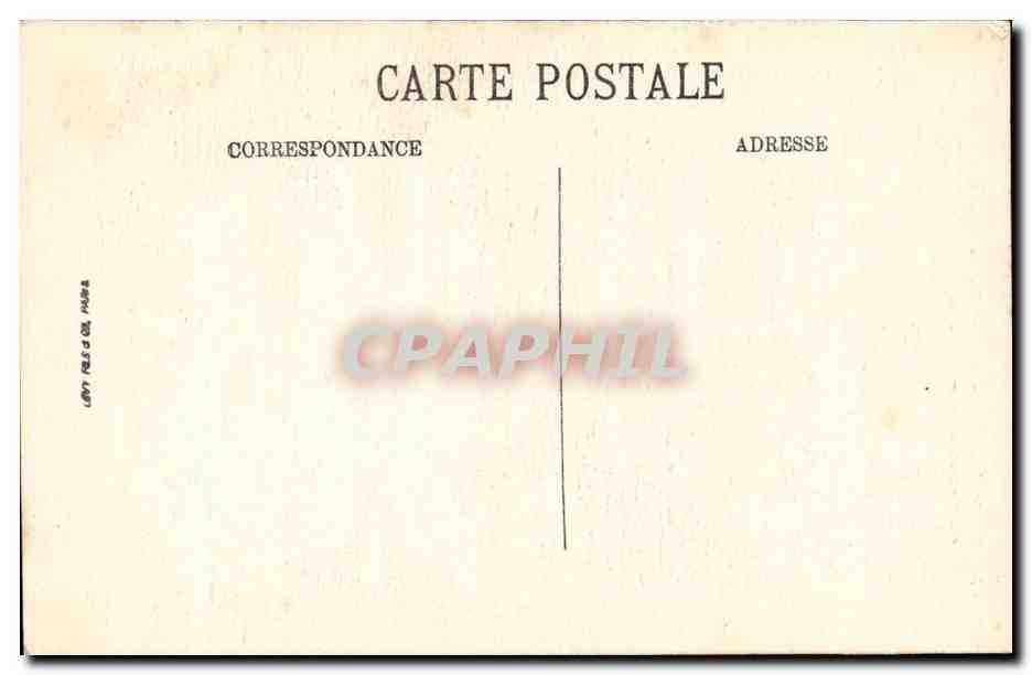 Rennes CPA Maison de Cadet Roussel dite Chateau Branlant — Rückseite