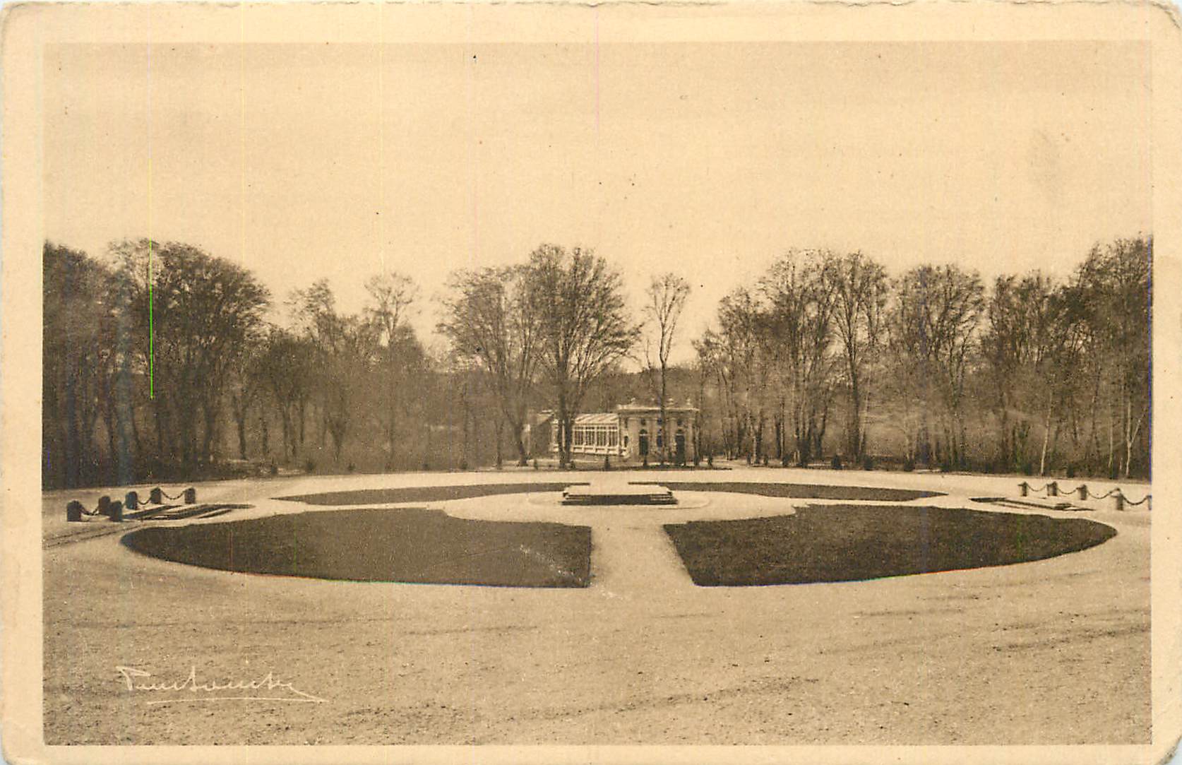 Jardin botanique de Toulouse — vue du bassin central — Friedrichs