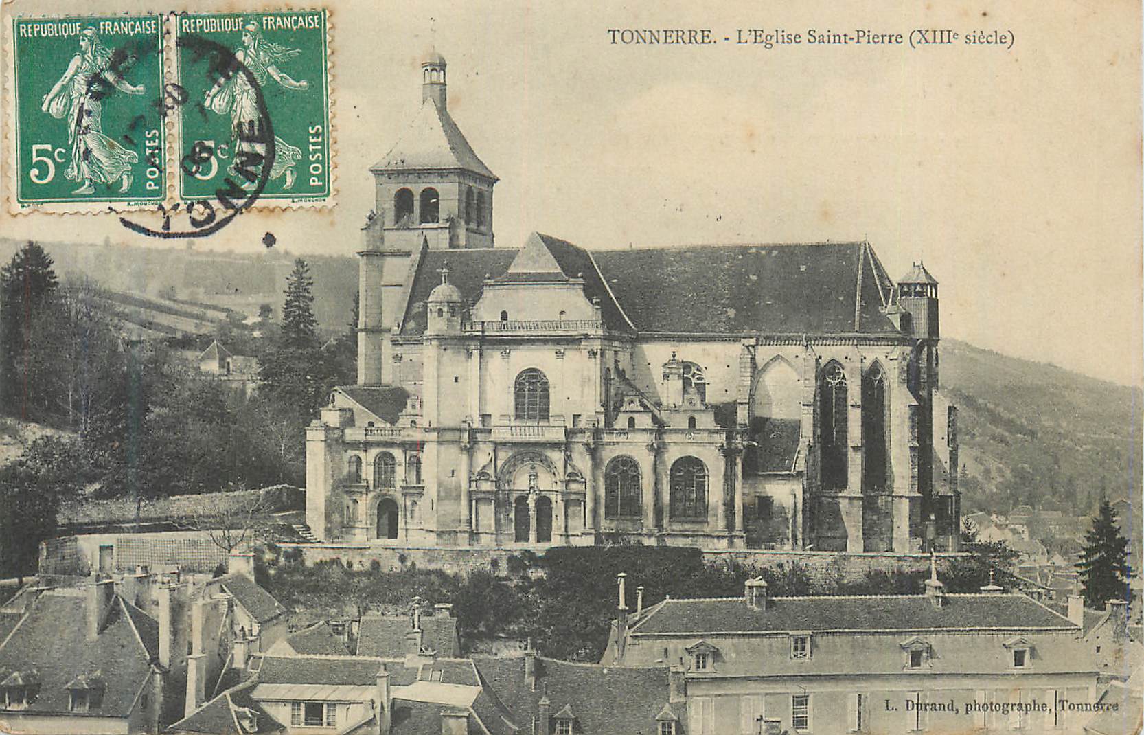 CPA Tonnerre L Eglise Saint Pierre xiii siecle