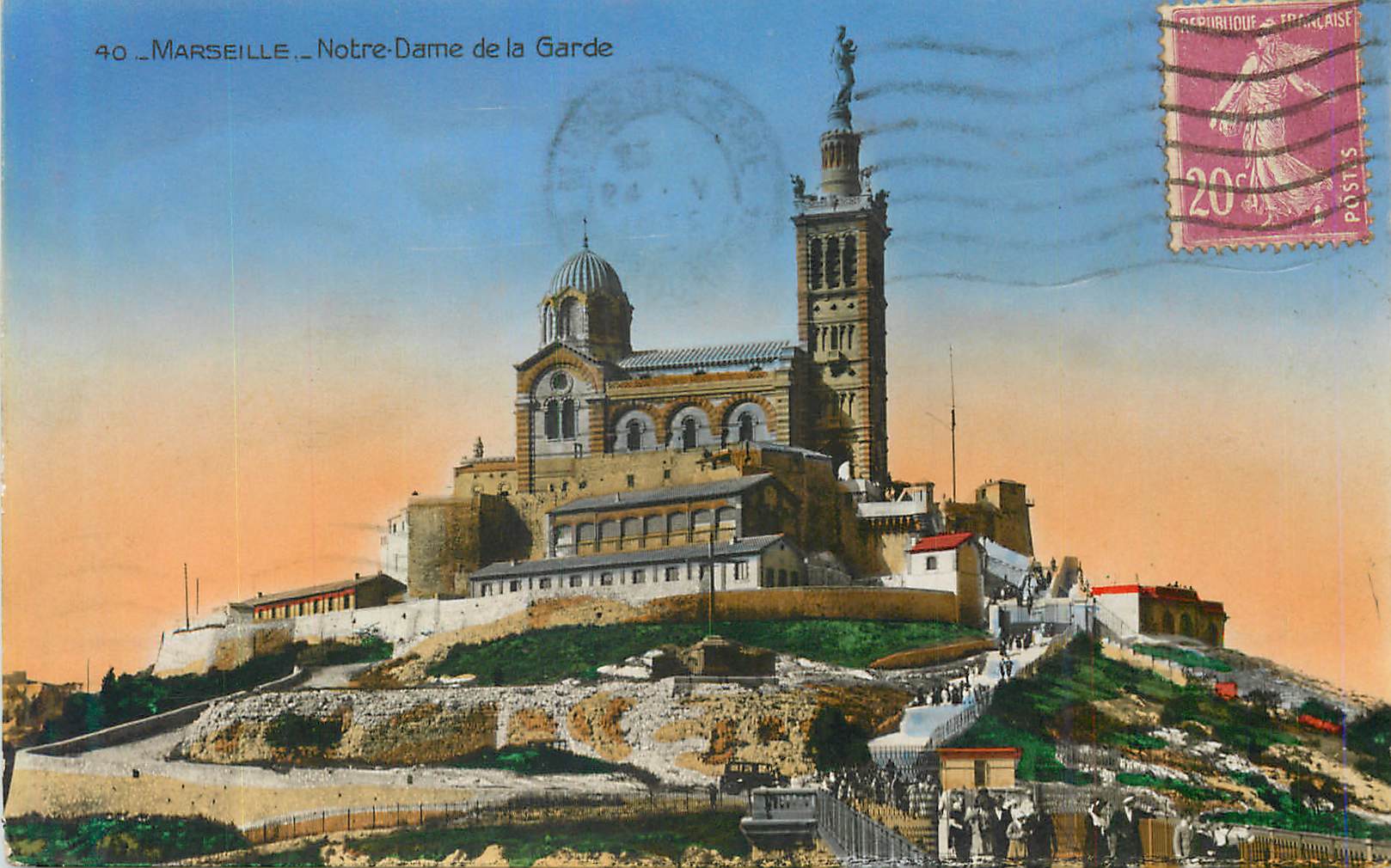 CPA Marseille Notre Dame de la Garde