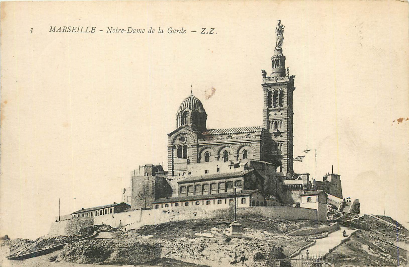 CPA Marseille Notre Dame de la Garde