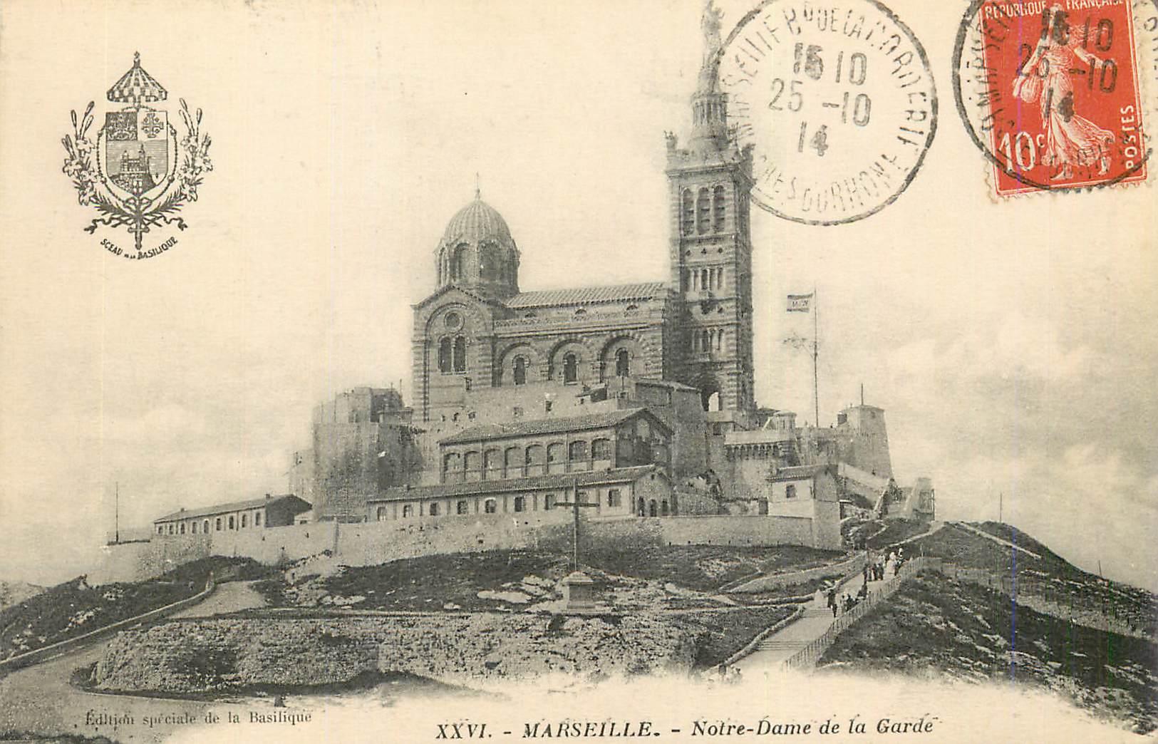 CPA Marseille Notre Dame de la Garde
