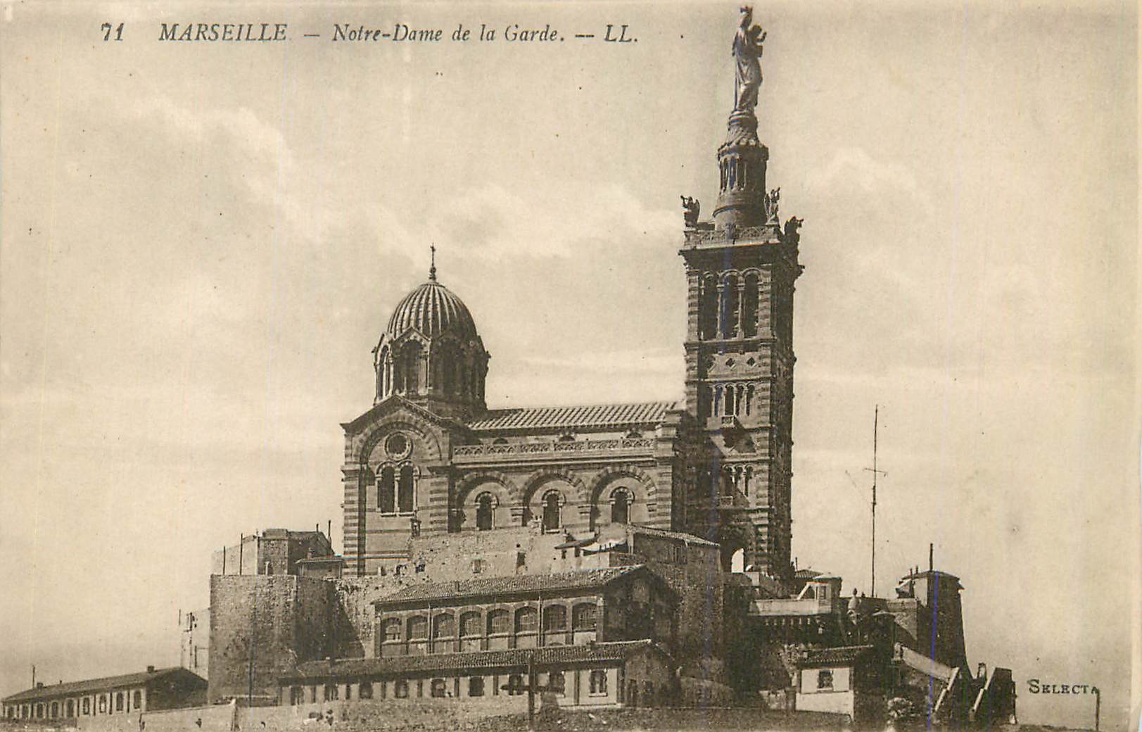 CPA Marseille Notre Dame de la Garde