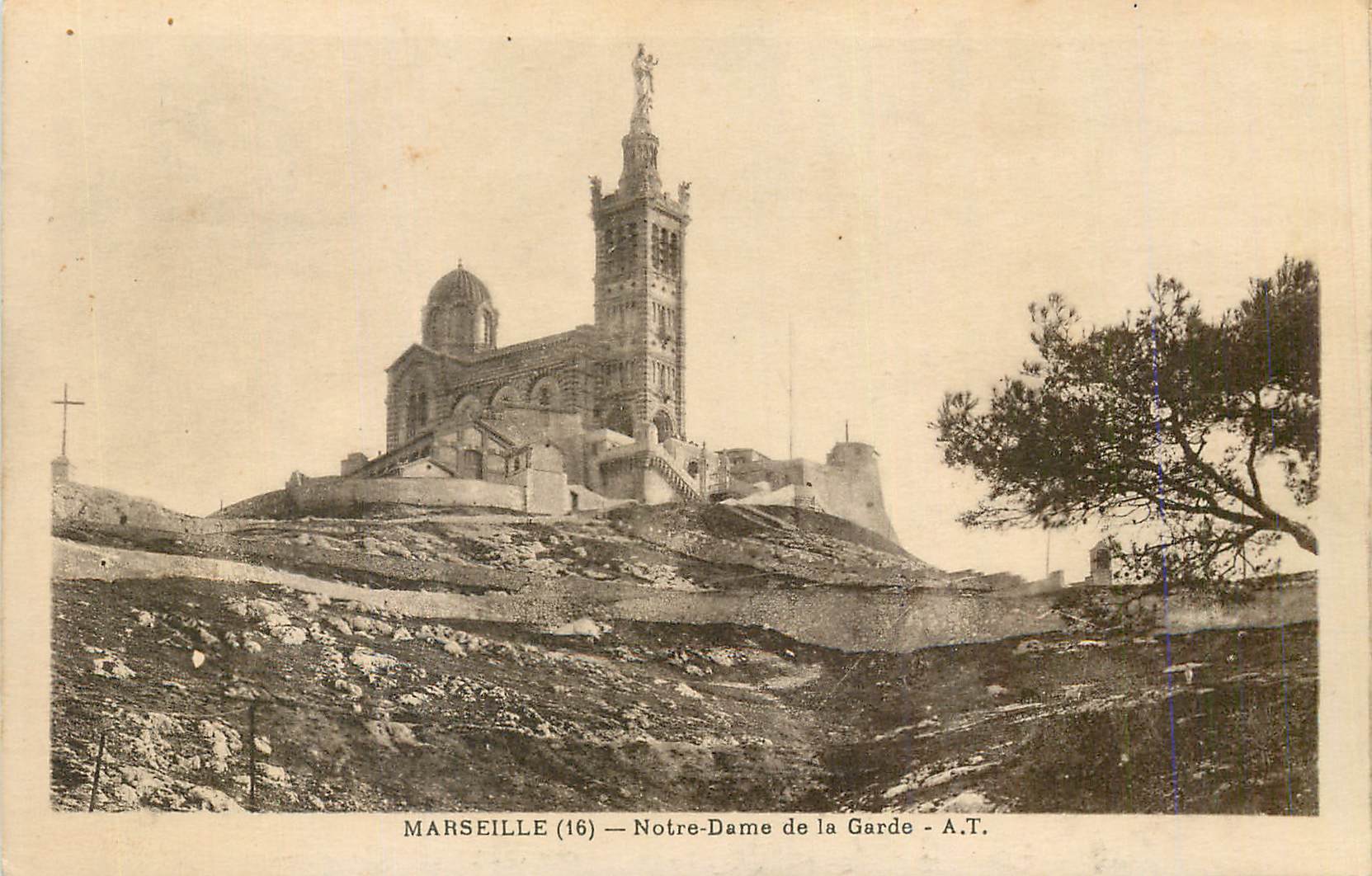 CPA Marseille Notre Dame de la Garde