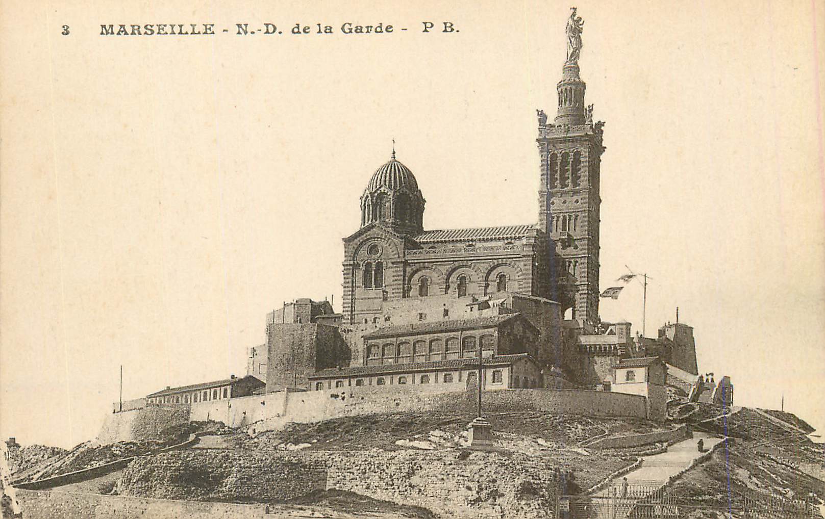CPA Marseille N D de la Garde