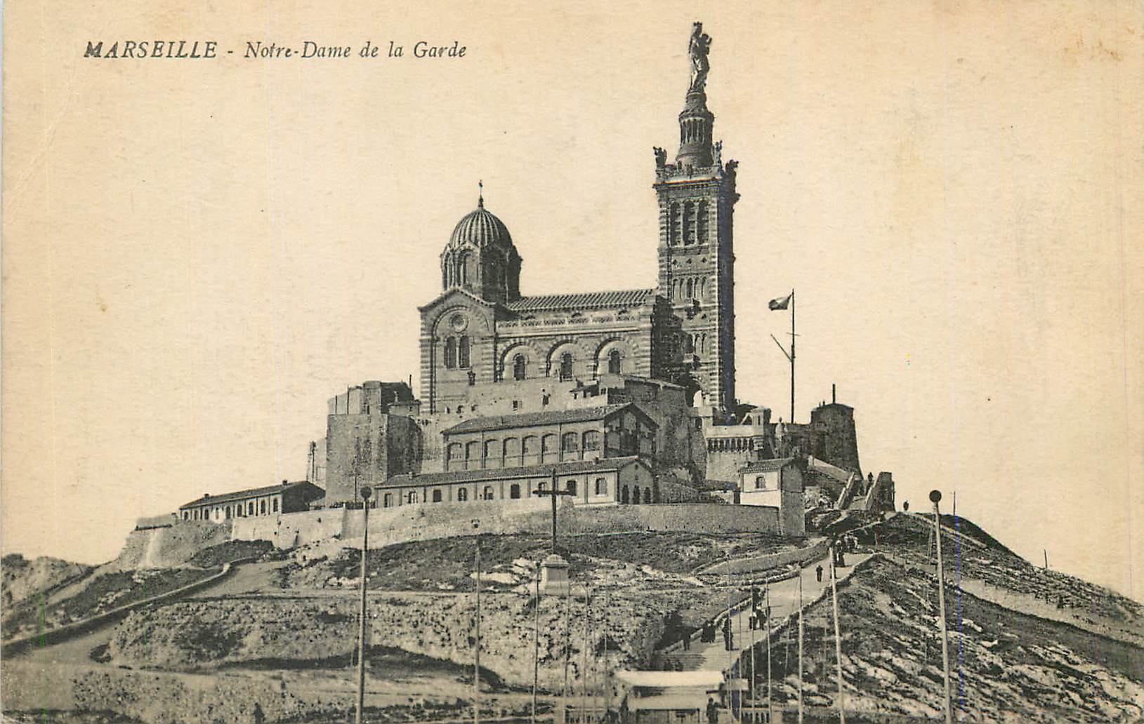 CPA Marseille Notre Dame de la Garde