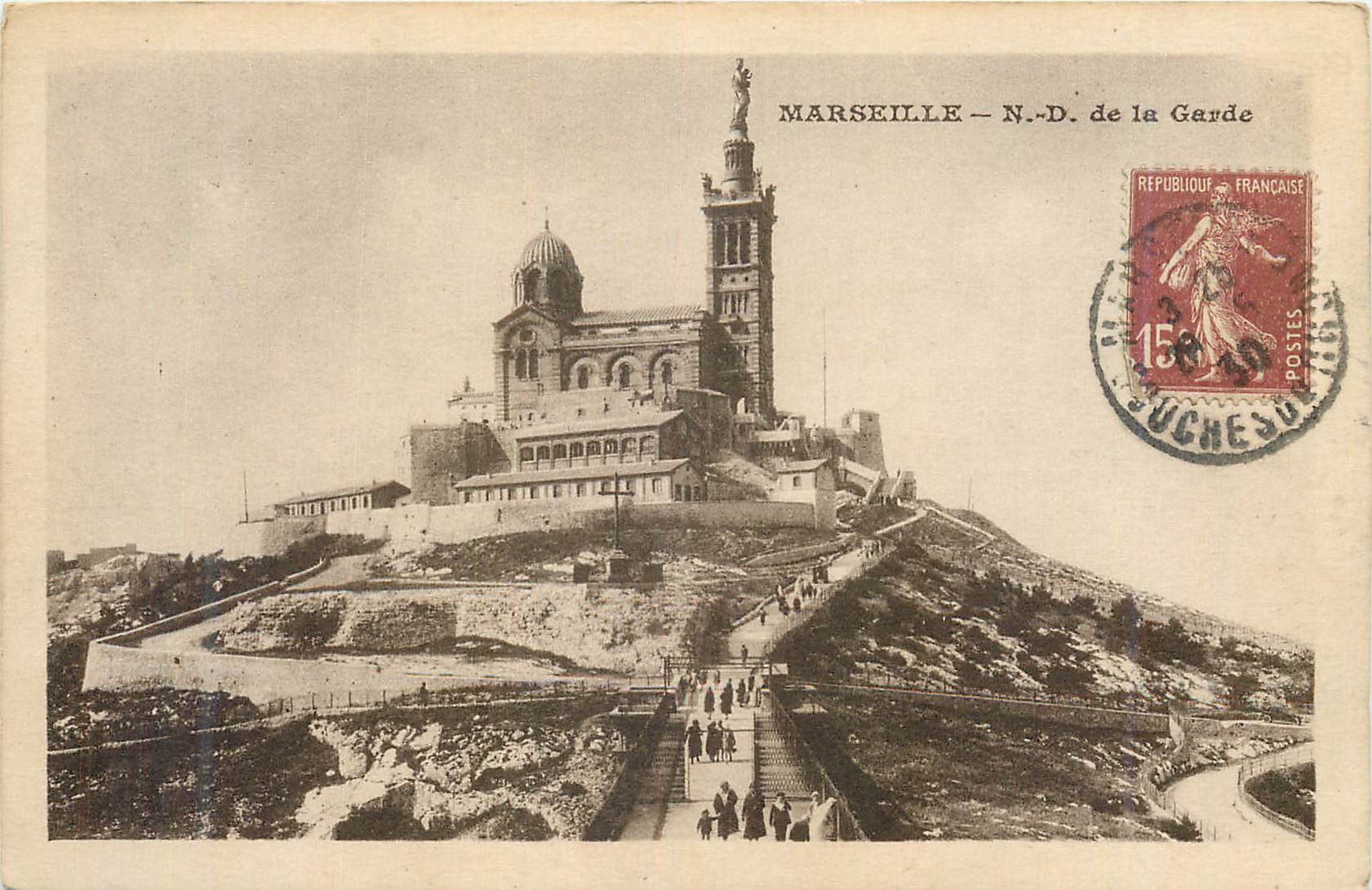 CPA Marseille N D de la Garde