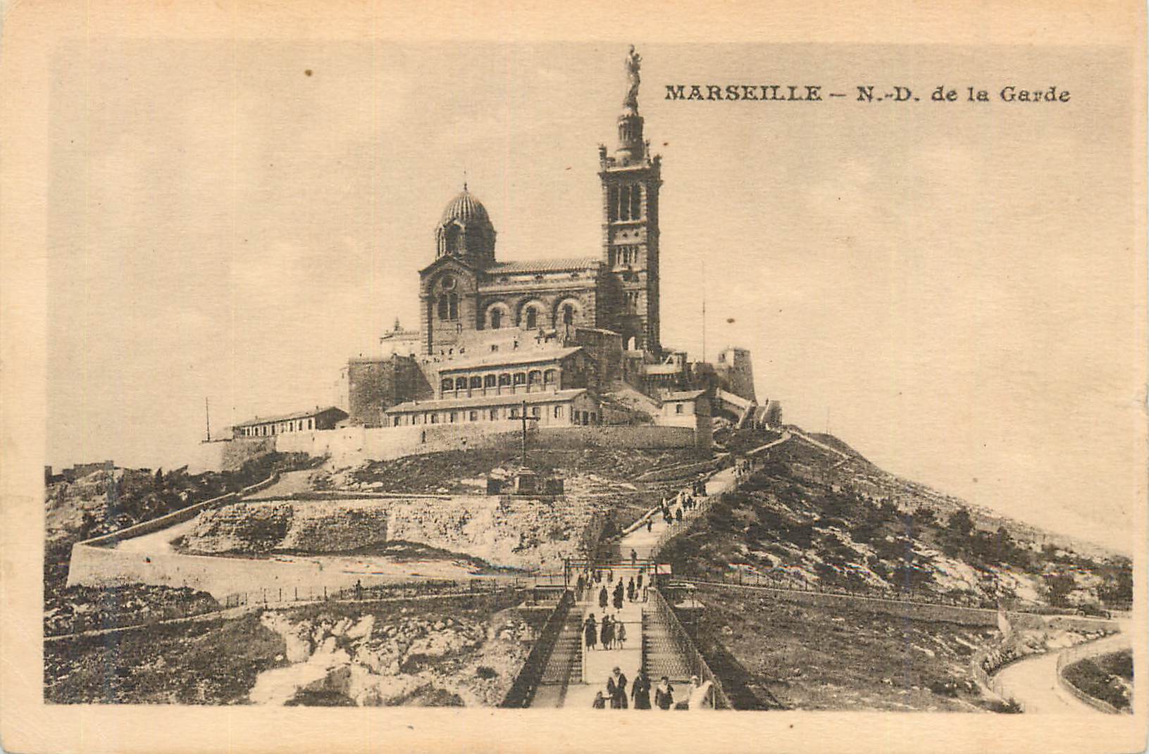 CPA Marseille N D de la Garde