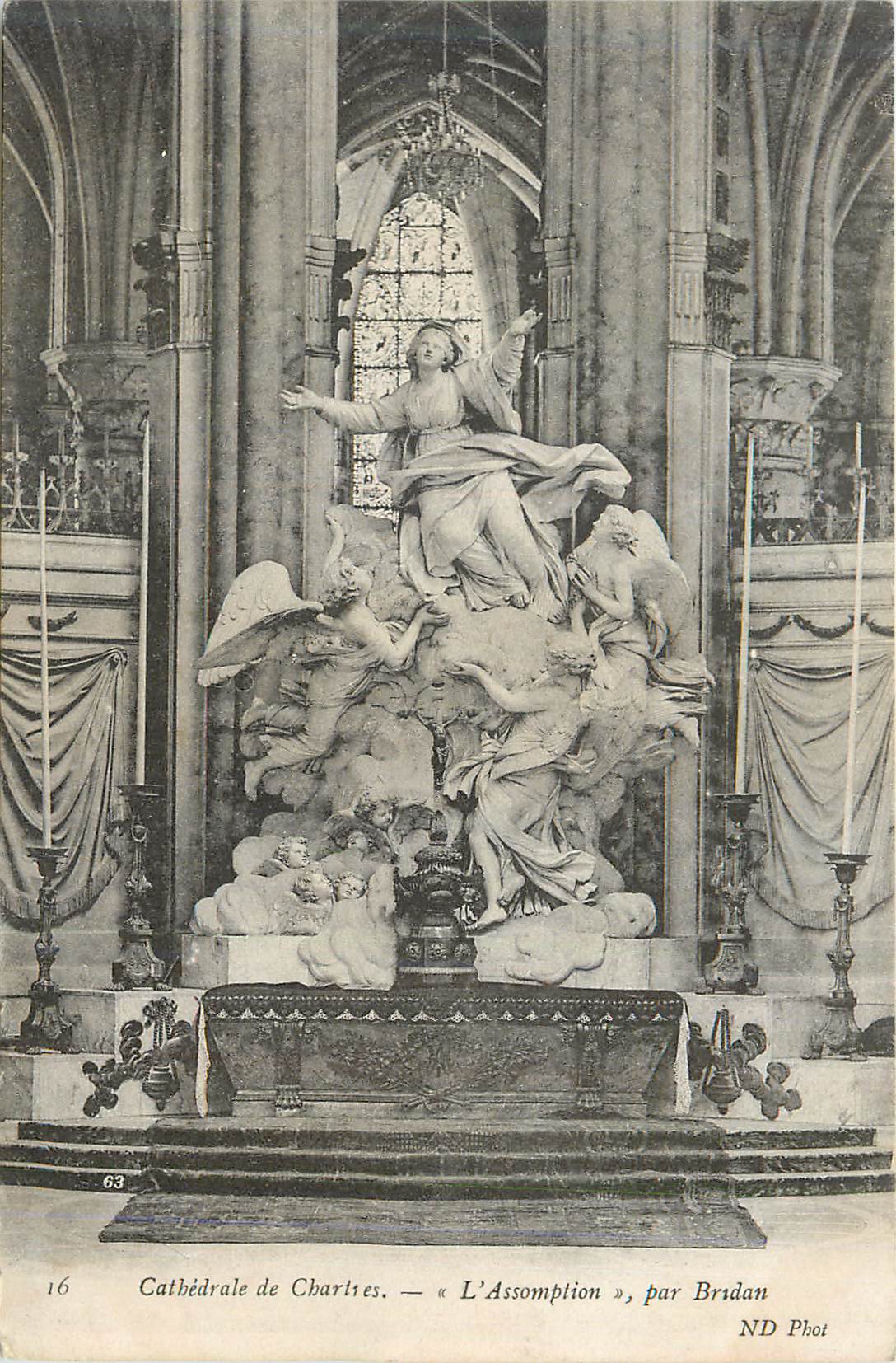 CPA Cathedrale de Charlies L Assomption par Bridan
