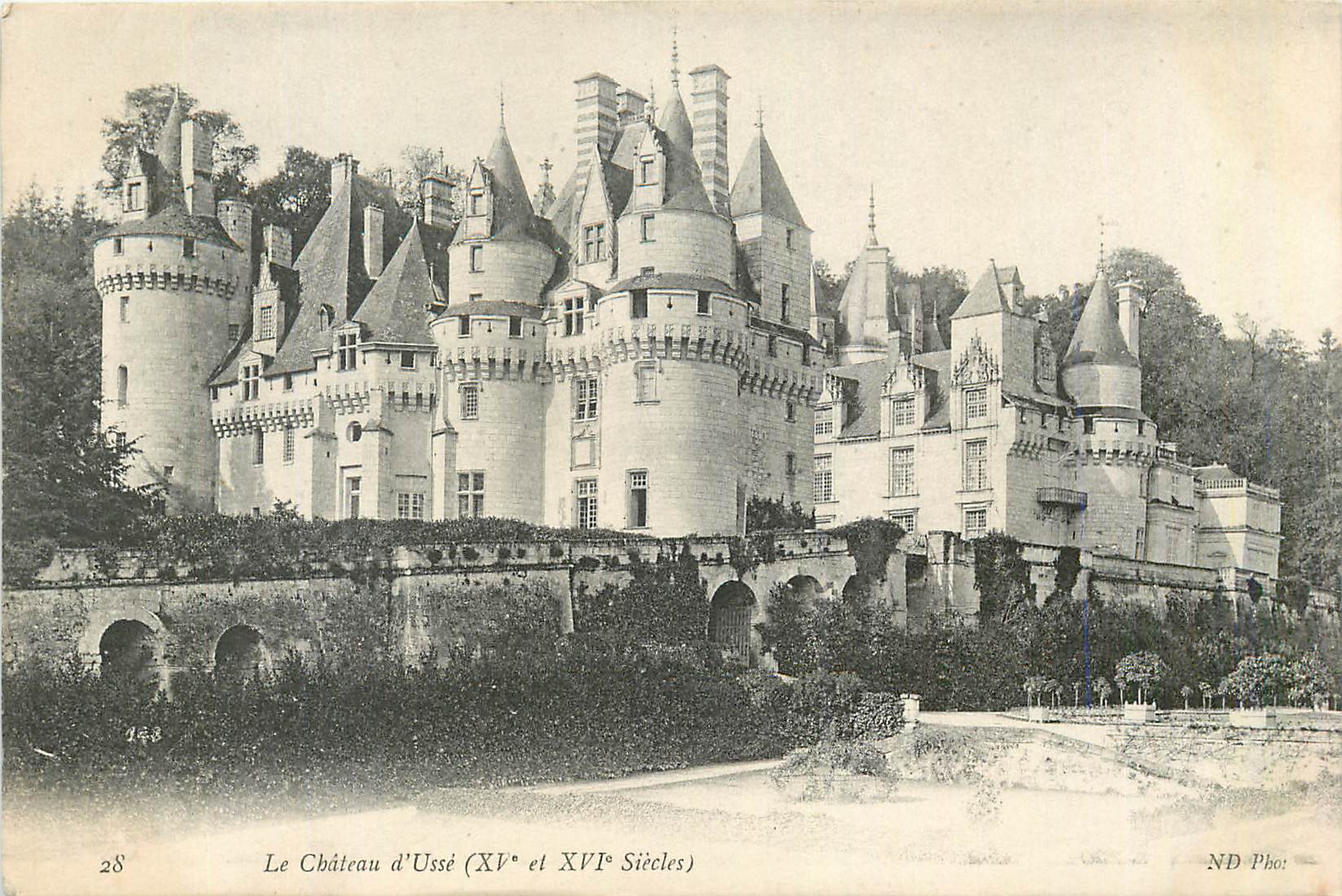 CPA Le Chateau d Usse xv et xvi Siecles